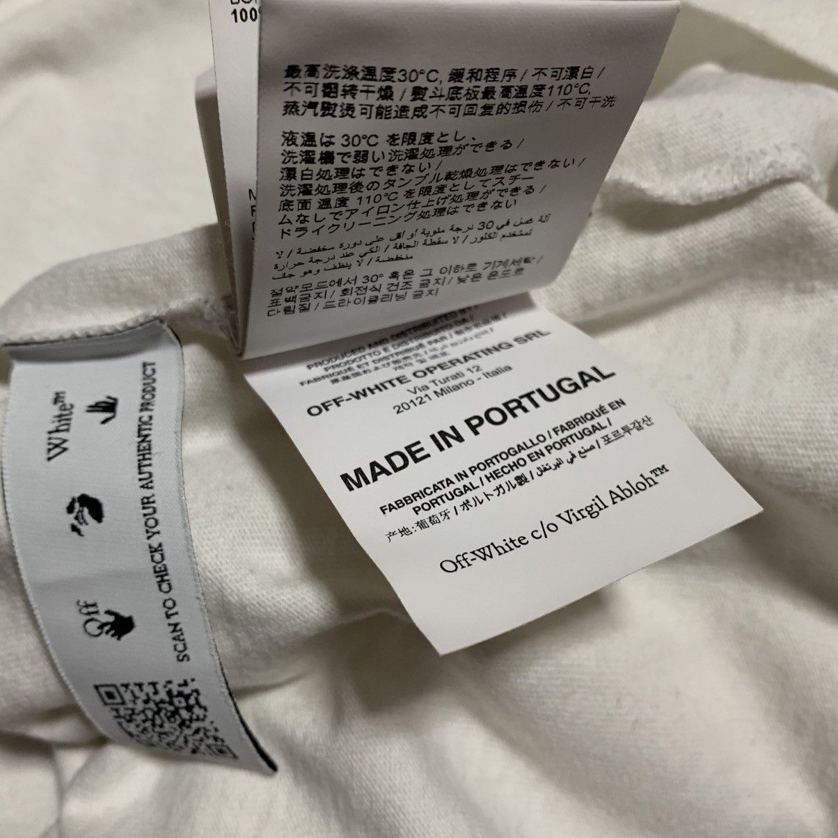 Off-White Off White Small Weed Graphic White Tee Virgil Abloh Size US S / EU 44-46 / 1 - 10 Thumbnail