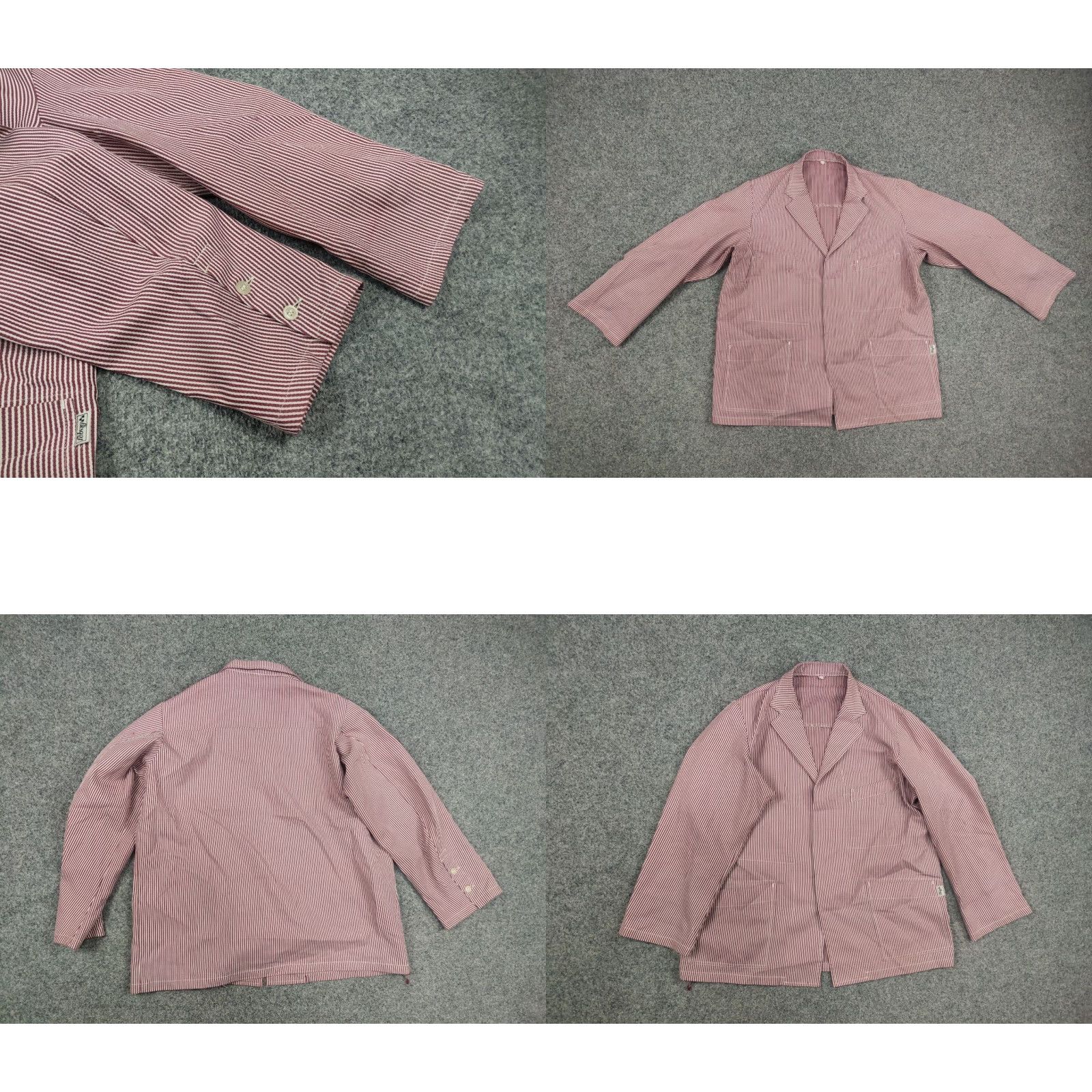 Vintage VINTAGE Febvay French Work Utility Jacket Shirt XS? (Oops) Size US L / EU 52-54 / 3 - 8 Thumbnail