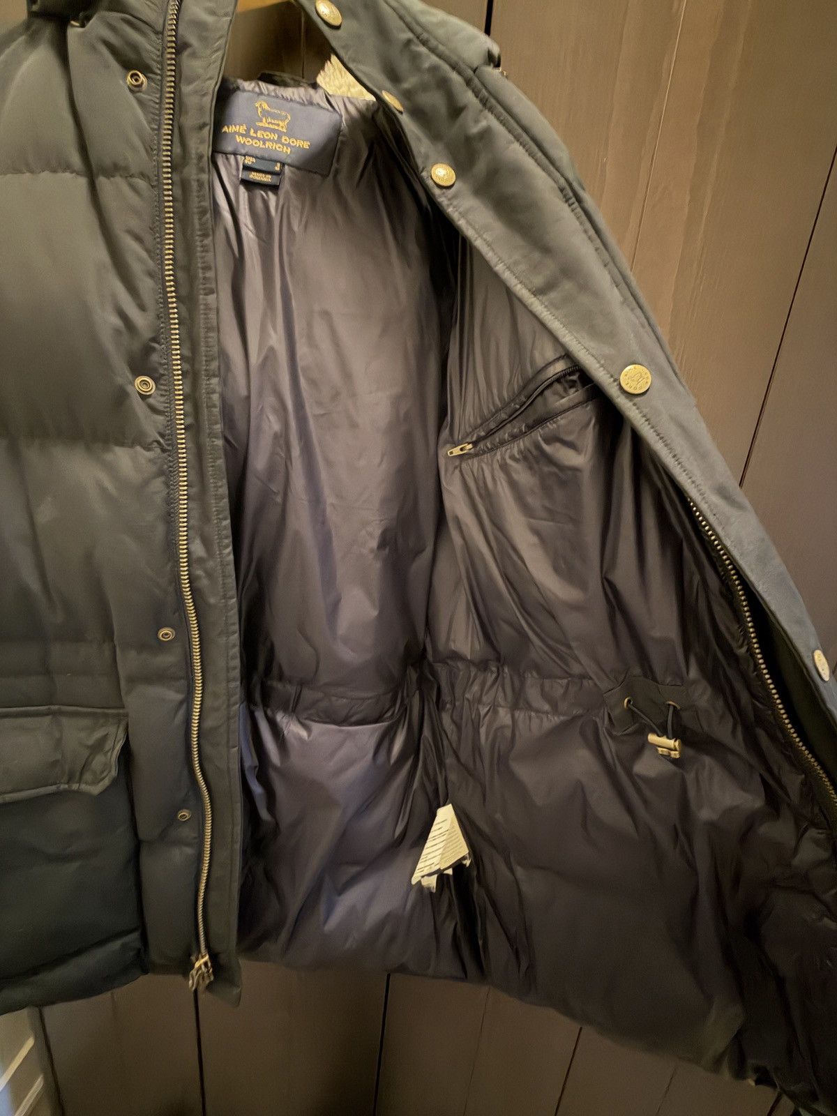Aime Leon Dore × Woolrich Woolen Mills Aime Leon Dore x Woolrick Parka Jacket Dark Navy Size Small Size US S / EU 44-46 / 1 - 3 Thumbnail