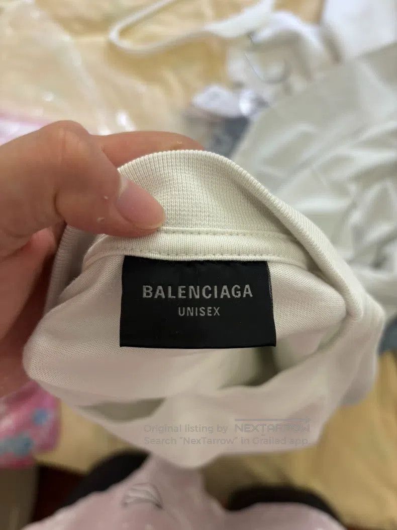 Balenciaga Balenciaga Casual solid-color round-neck print long-sleeve Size US M / EU 48-50 / 2 - 3 Thumbnail