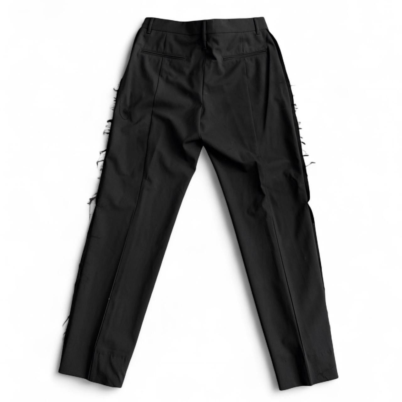 Yang Li YANG LI Raw Tuxedo Stripe Trouser Size US 30 / EU 46 - 2 Thumbnail