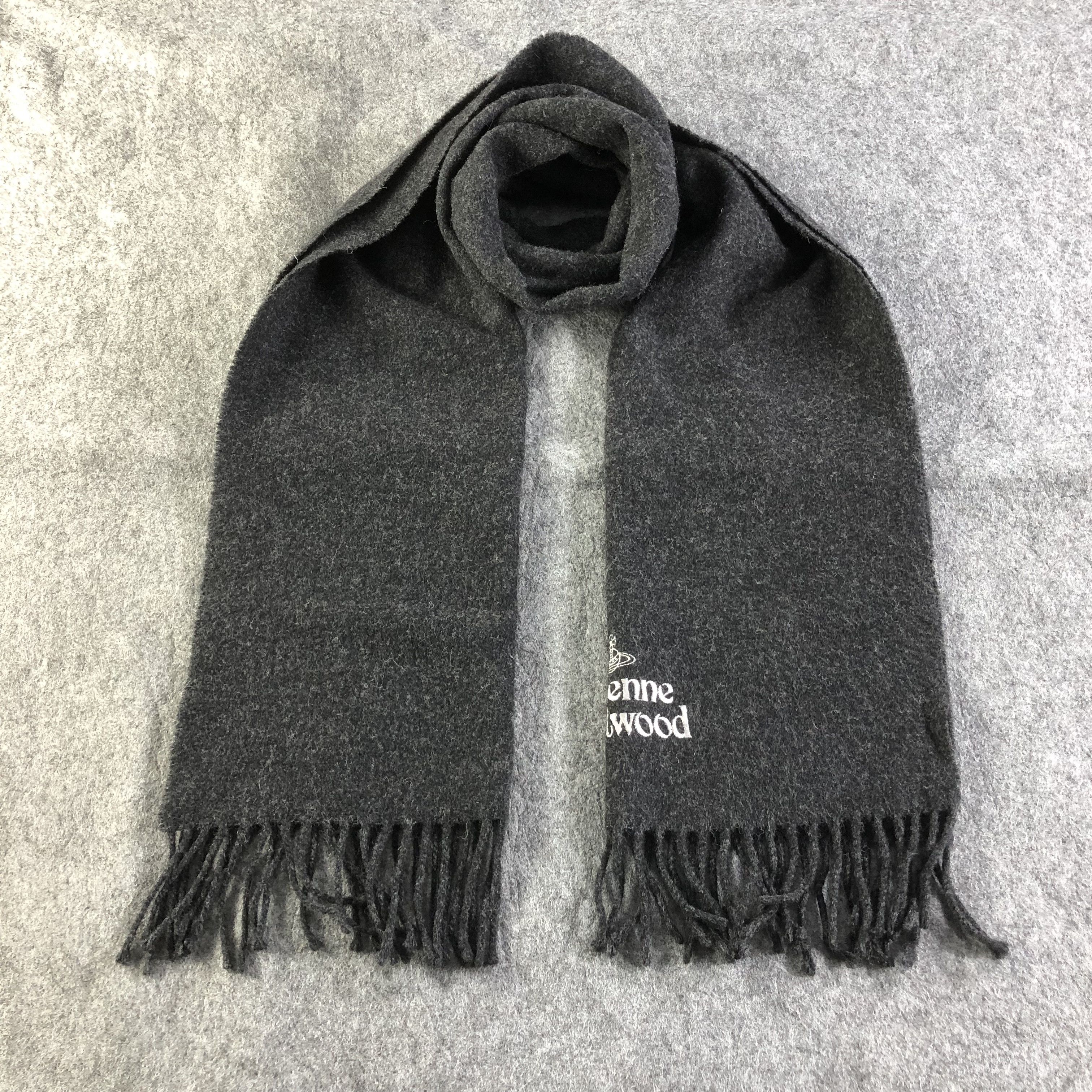 Vivienne Westwood Vivienne Westwood Wool Scarf Muffler V1796 Size ONE SIZE - 1 Thumbnail