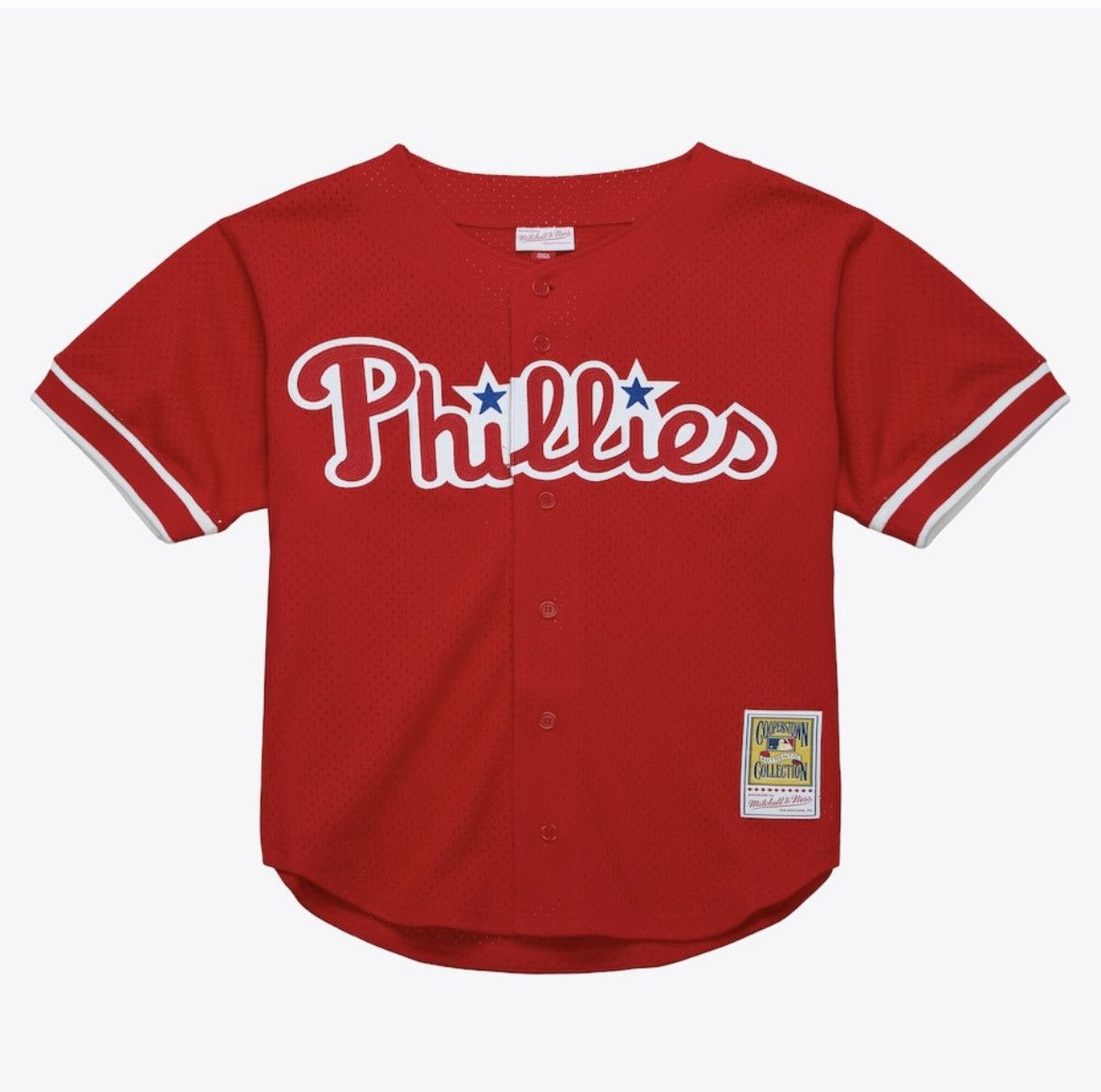 Mitchell & Ness Daulton Phillies Authentic Batting Practice Jersey Size US XL / EU 56 / 4 - 1 Thumbnail