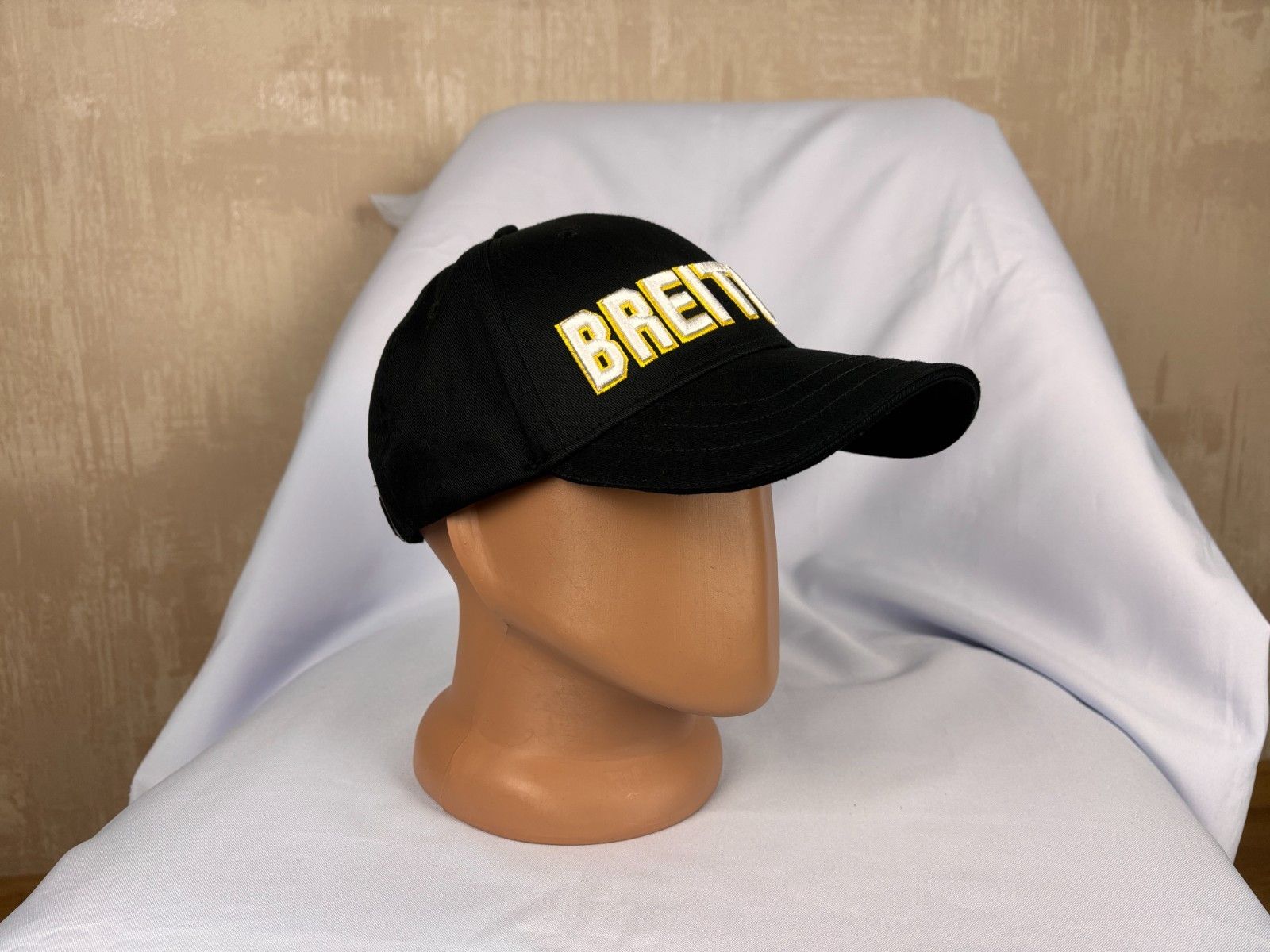 Breitling Mint! Breitling Watch Swiss Big Logo Cotton Cap Hat One Size Size ONE SIZE - 5 Thumbnail