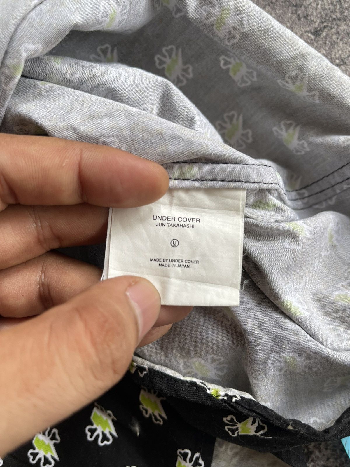 Undercover Undercover Chaotic Discord Thunder/Crossbone Shirt Size US L / EU 52-54 / 3 - 10 Thumbnail