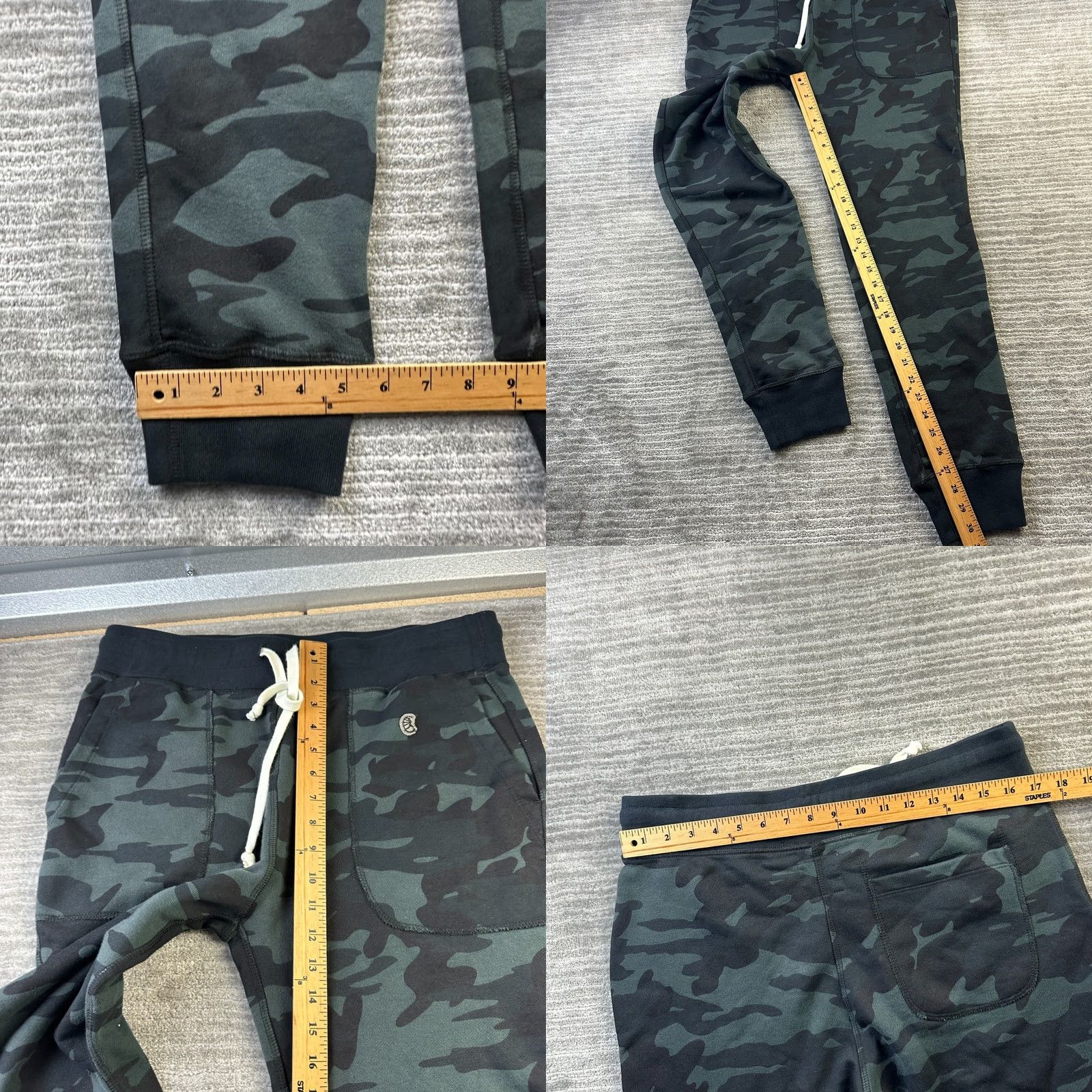 Champion Champion Todd Snyder Pants Mens Medium Gray Camouflage Joggers Sweatpants Size US 31 - 8 Thumbnail