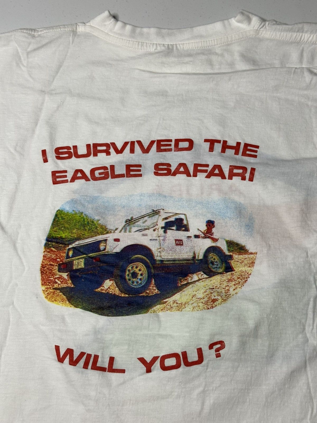 Other vintage Island of Aruba Jeep Safari" animal t-shirt Size US XL / EU 56 / 4 - 5 Thumbnail
