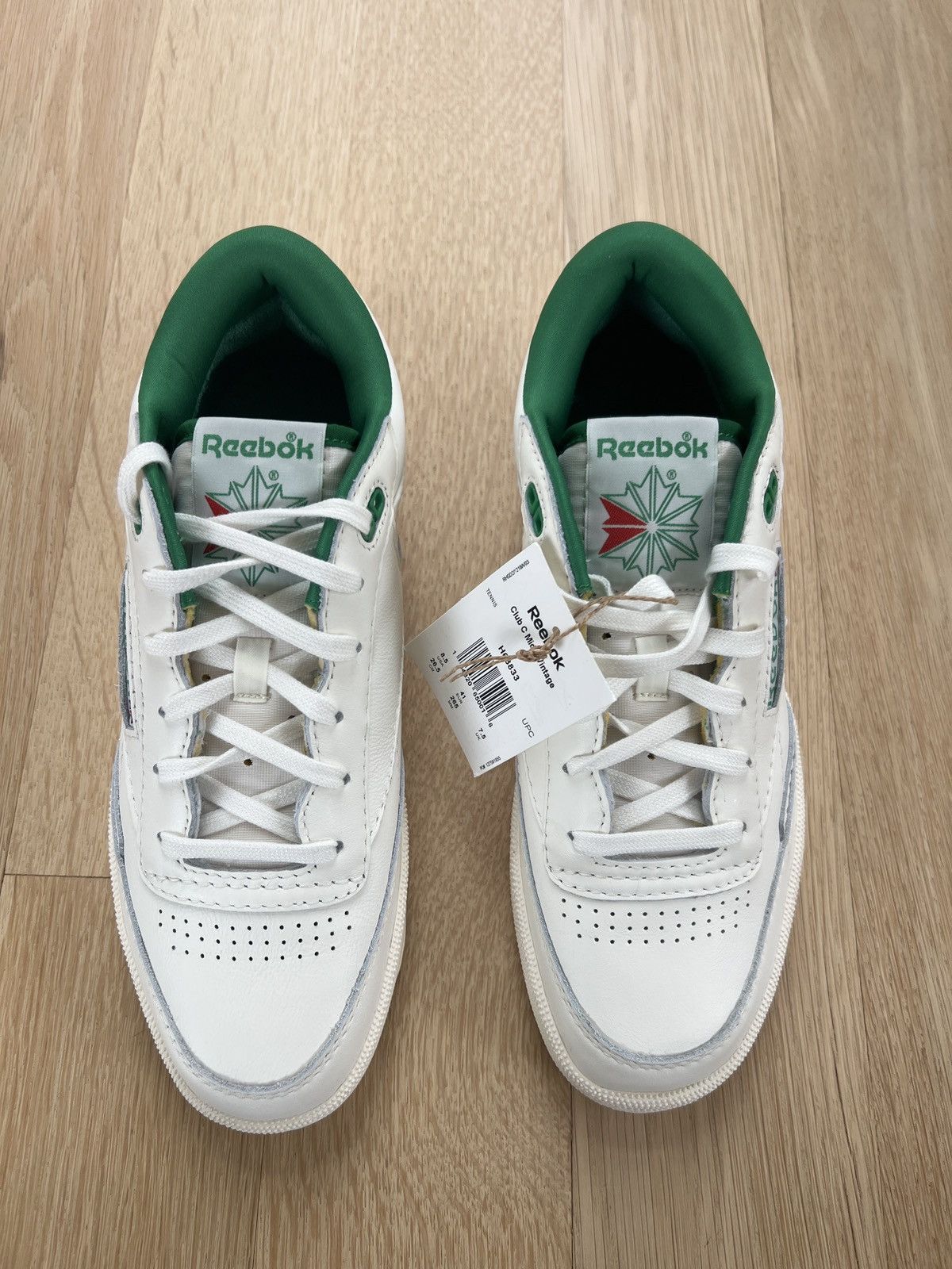 Reebok Reebok club c mid II vintage green Size US 8.5 / EU 41-42 - 1 Thumbnail