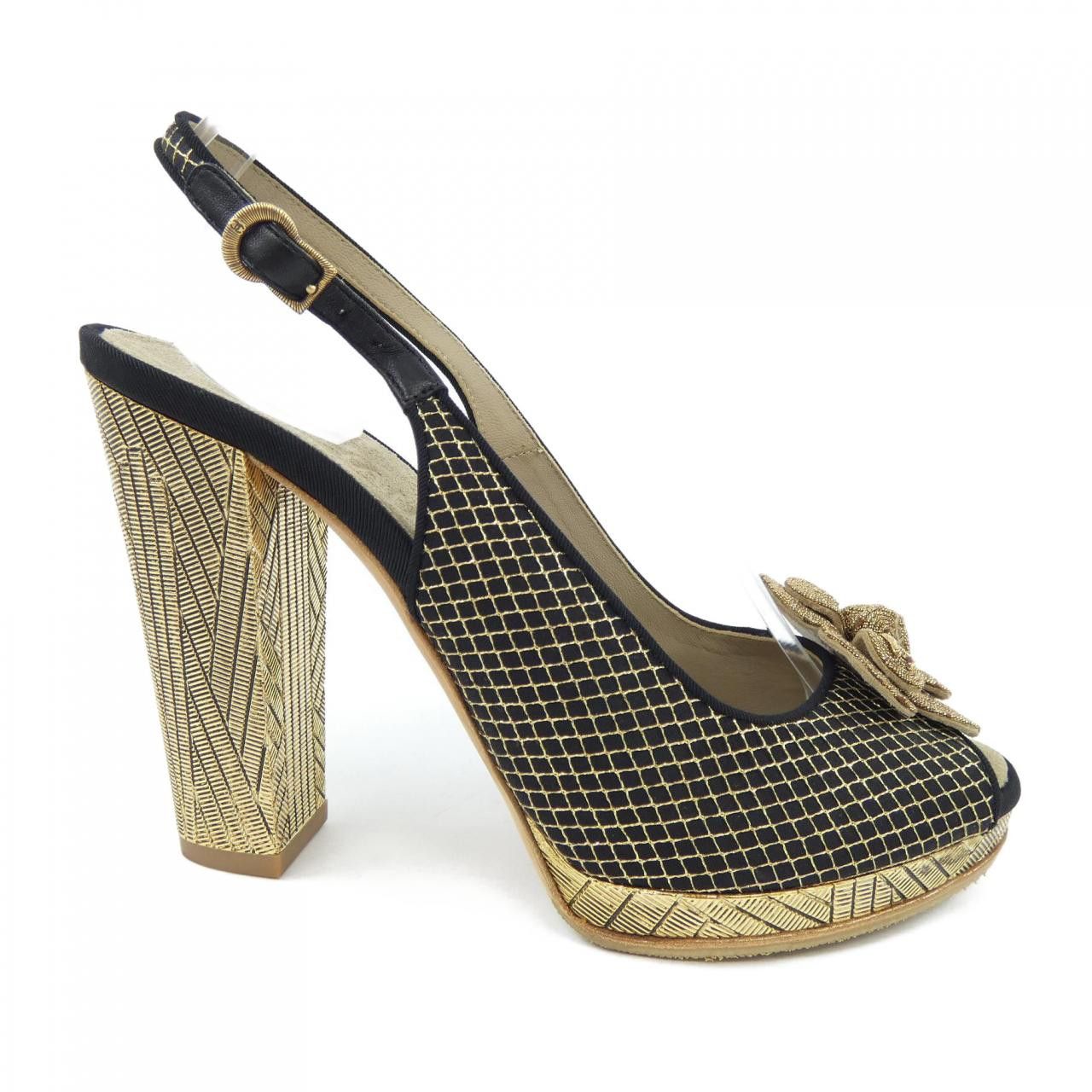 Chanel Chanel Chanel G28891X08066 Sandals Leather Shoes G28891X08066 DUTY FREE for USA Size ONE SIZE - 1 Thumbnail