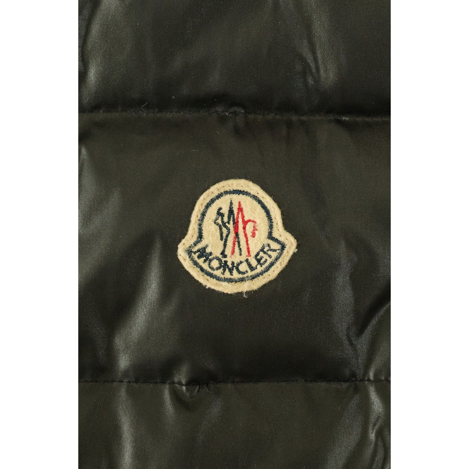 Moncler Black Down Vest Size L / US 10 / IT 46 - 4 Thumbnail
