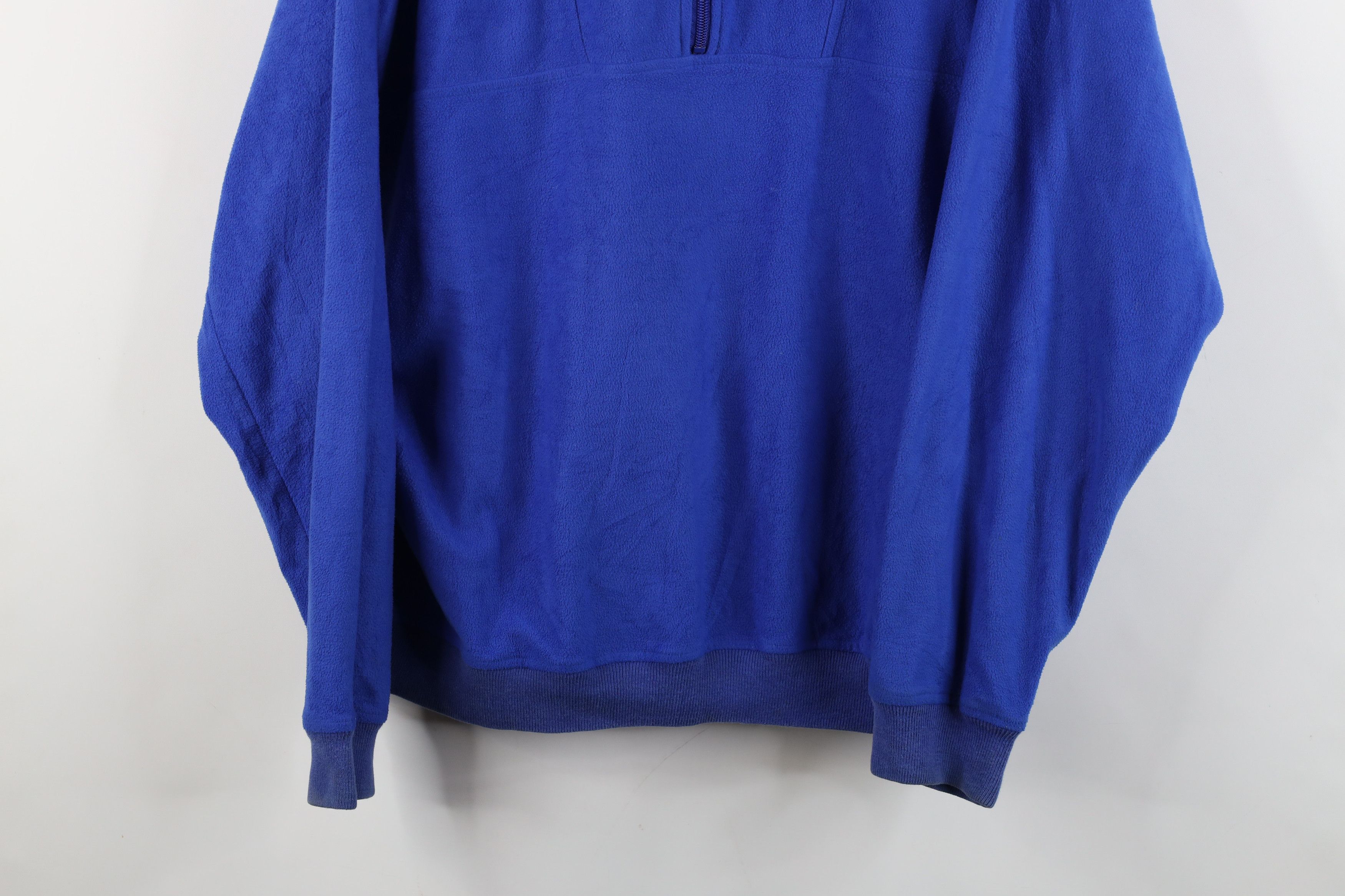 L.L. Bean Vintage 70s 80s LL Bean Fleece Half Zip Pullover Sweater USA Size US L / EU 52-54 / 3 - 3 Thumbnail
