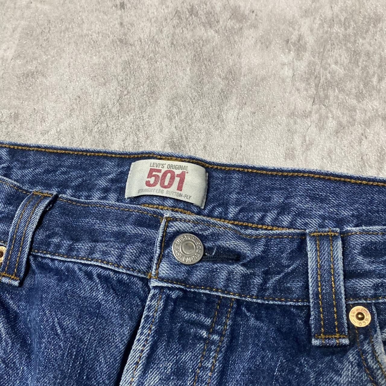 Levi's Levi's 501 distressed denim jeans #distresseddenim Size 36" / US 14 / IT 50 - 3 Thumbnail