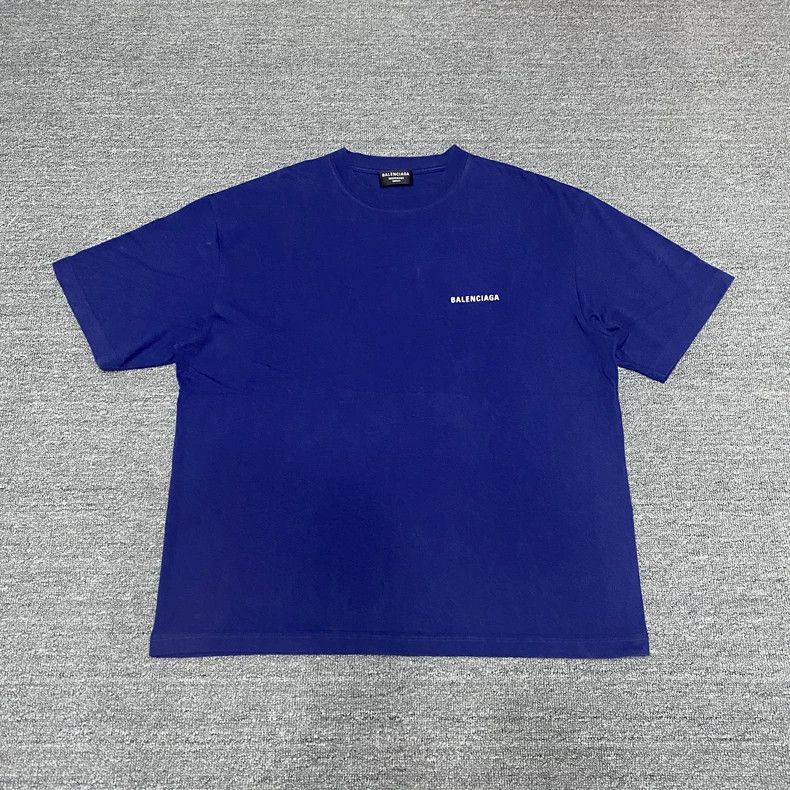 Balenciaga Balenciaga Logo Short Sleeve Size US L / EU 52-54 / 3 - 3 Thumbnail