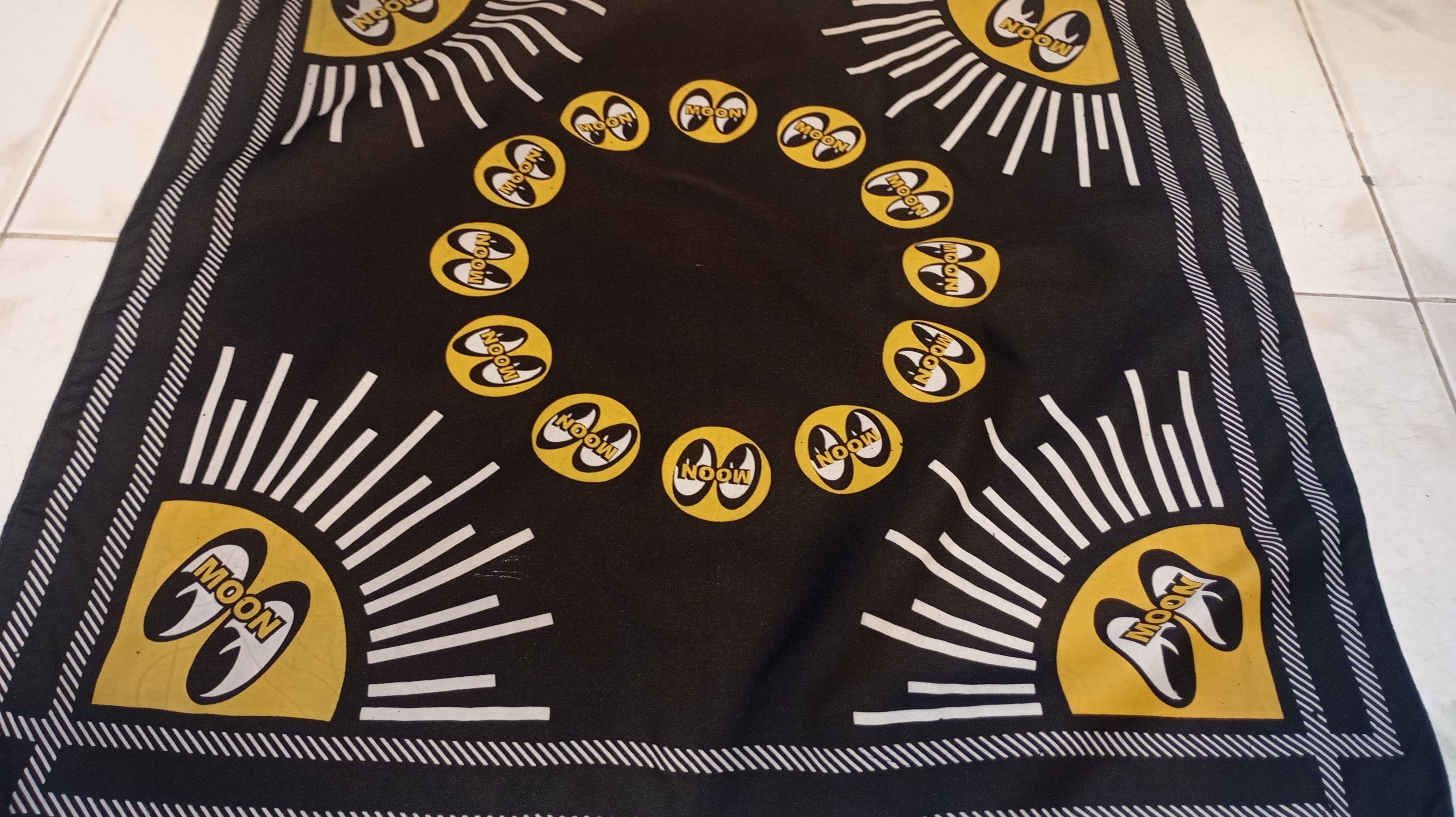 Other Skate Streetwear Bandana santai Cruz Handkerchief Kawan Size ONE SIZE - 3 Thumbnail
