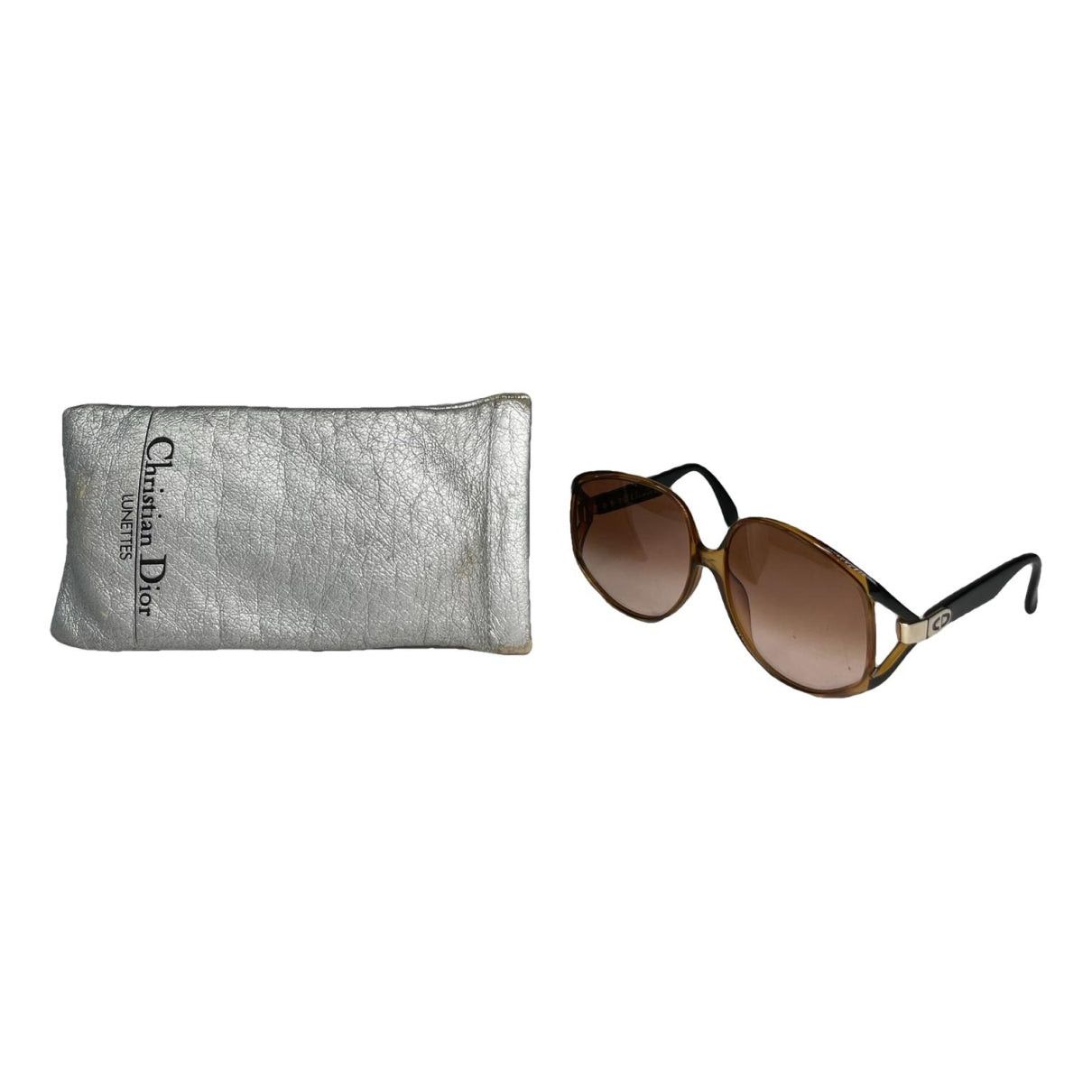 Dior Brown Plastic Sunglasses Size ONE SIZE - 1 Thumbnail