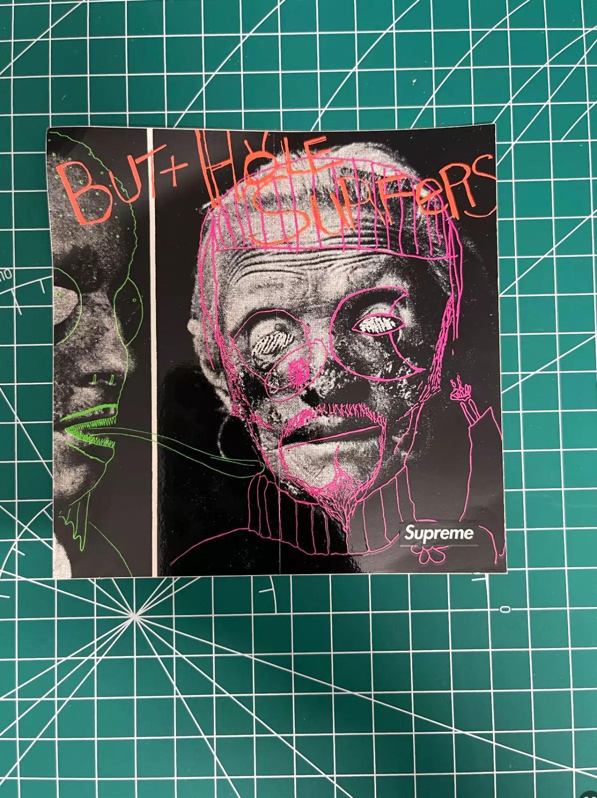 Supreme Supreme Butthole Surfers Psychic Sticker Size ONE SIZE - 1 Preview