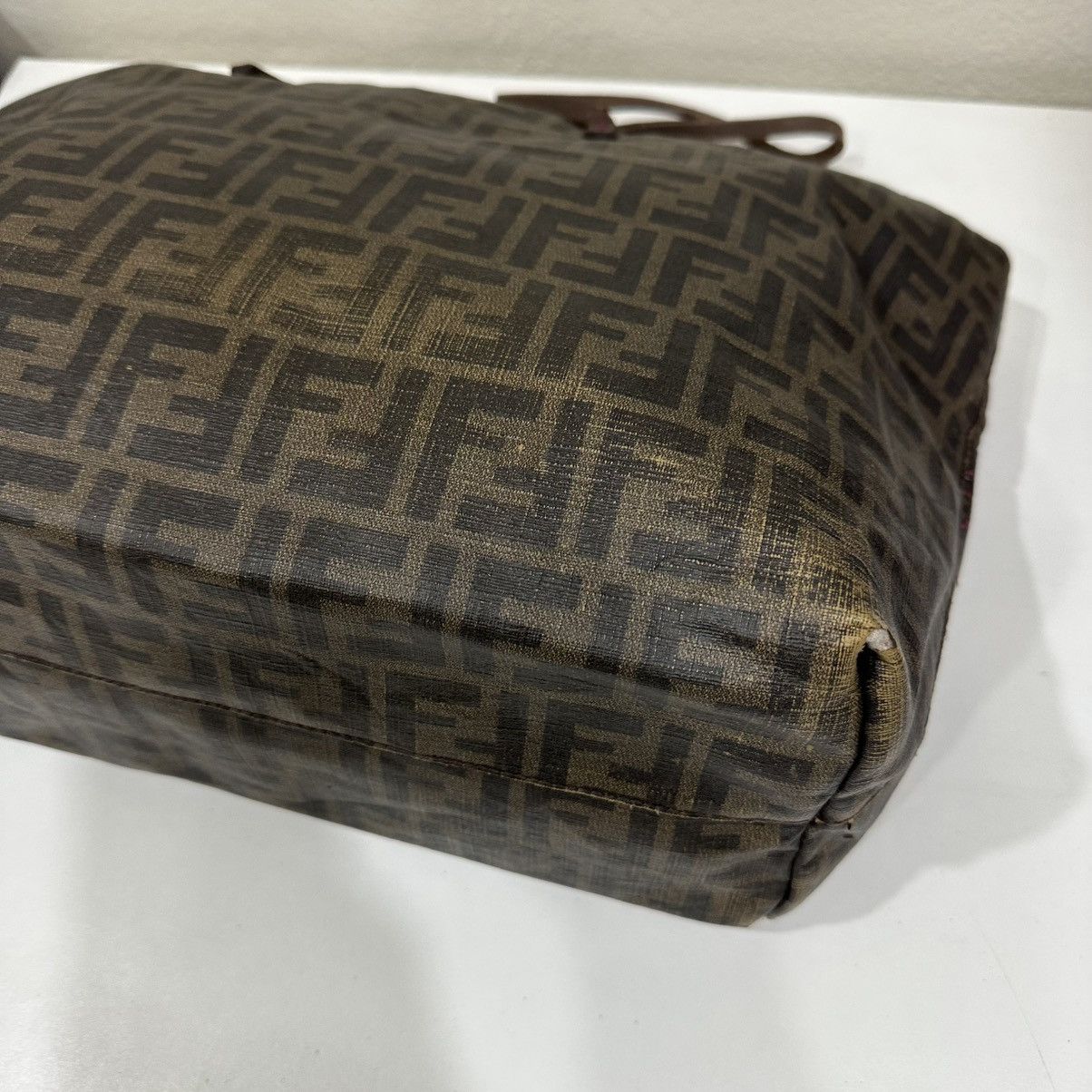 Fendi ‼️LASTDROP‼️ FENDI ZUCCA FF PATTERN PVC TOTE BAG Size ONE SIZE - 8 Thumbnail