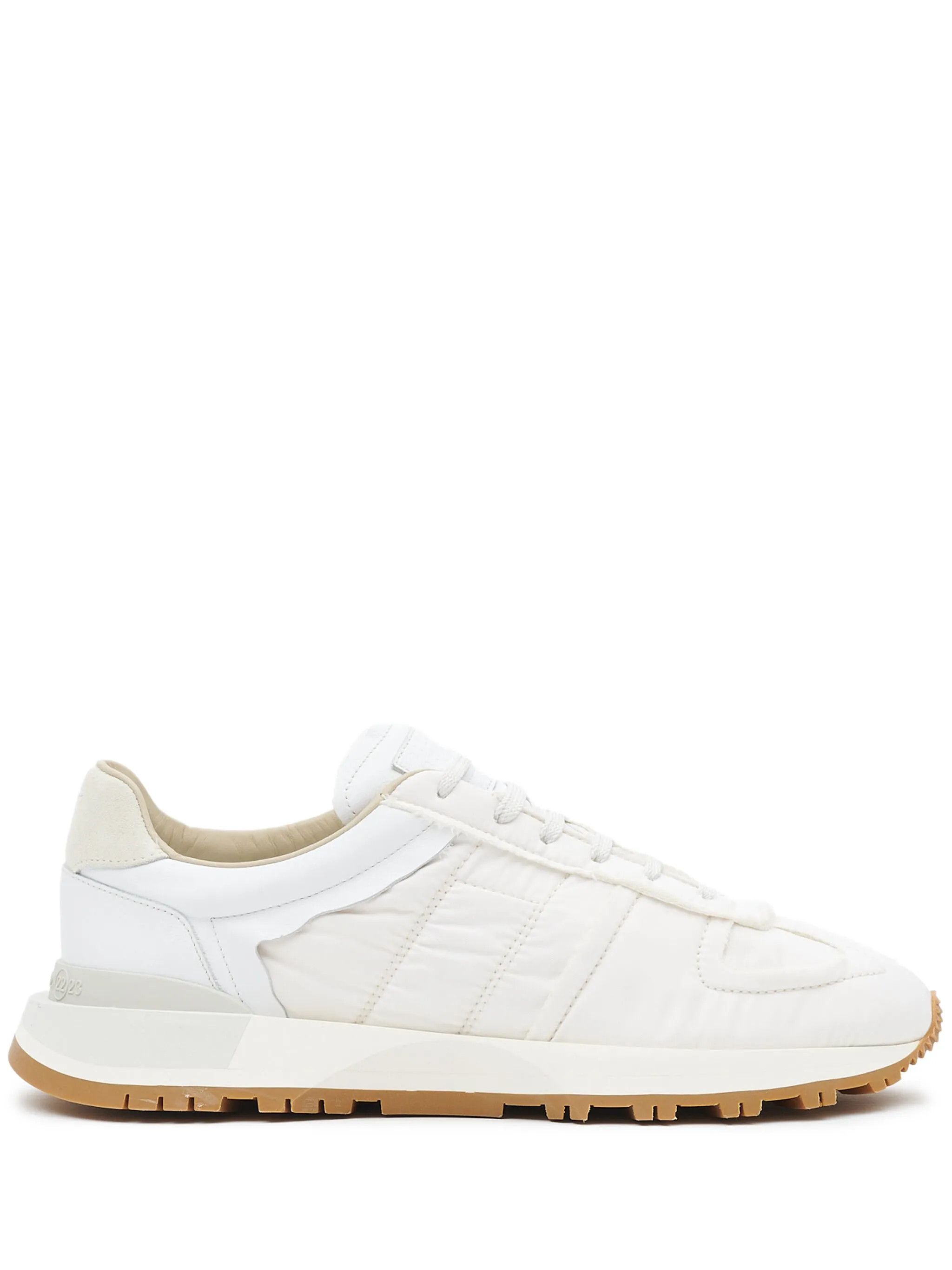 Maison Margiela os11x0326 50-50 Low-Top Sneakers in White Size US 9 / EU 42 - 1 Thumbnail