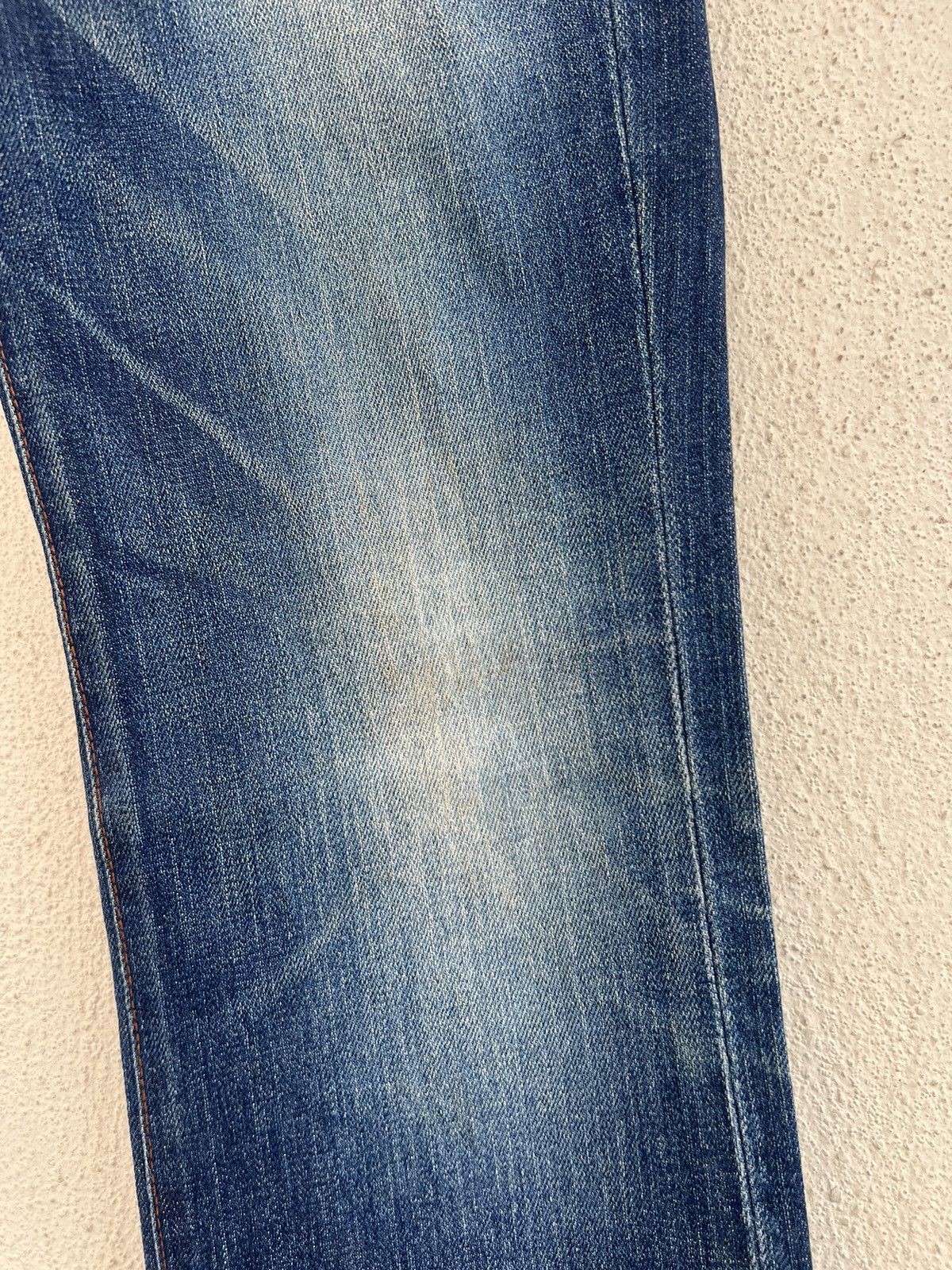 FACTOTUM FACTOTUM Japan Stretch Dirty Muddy Denim Flare Jeans Size US 29 - 12 Thumbnail