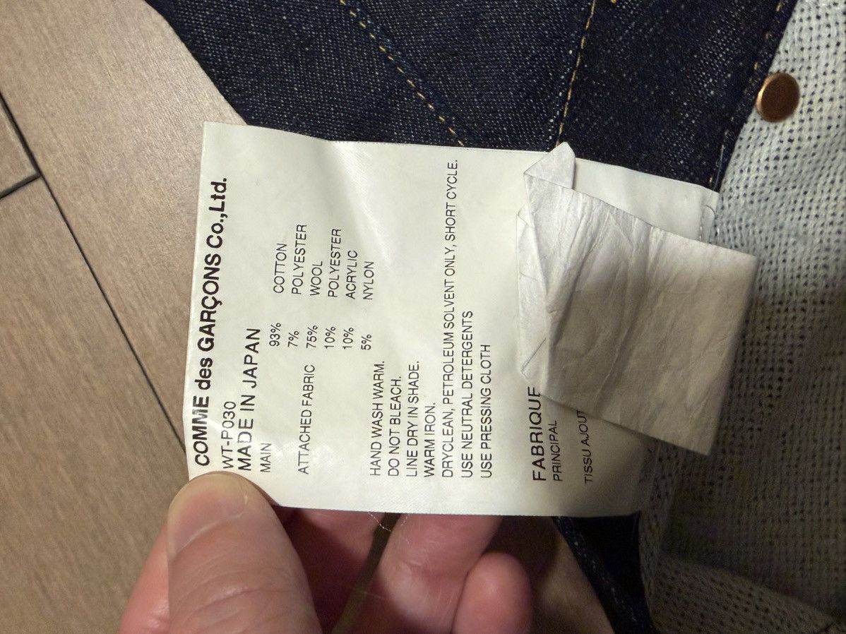 Junya Watanabe Junya Watanabe Denim Jeans with patched pockets Size US 32 / EU 48 - 4 Thumbnail