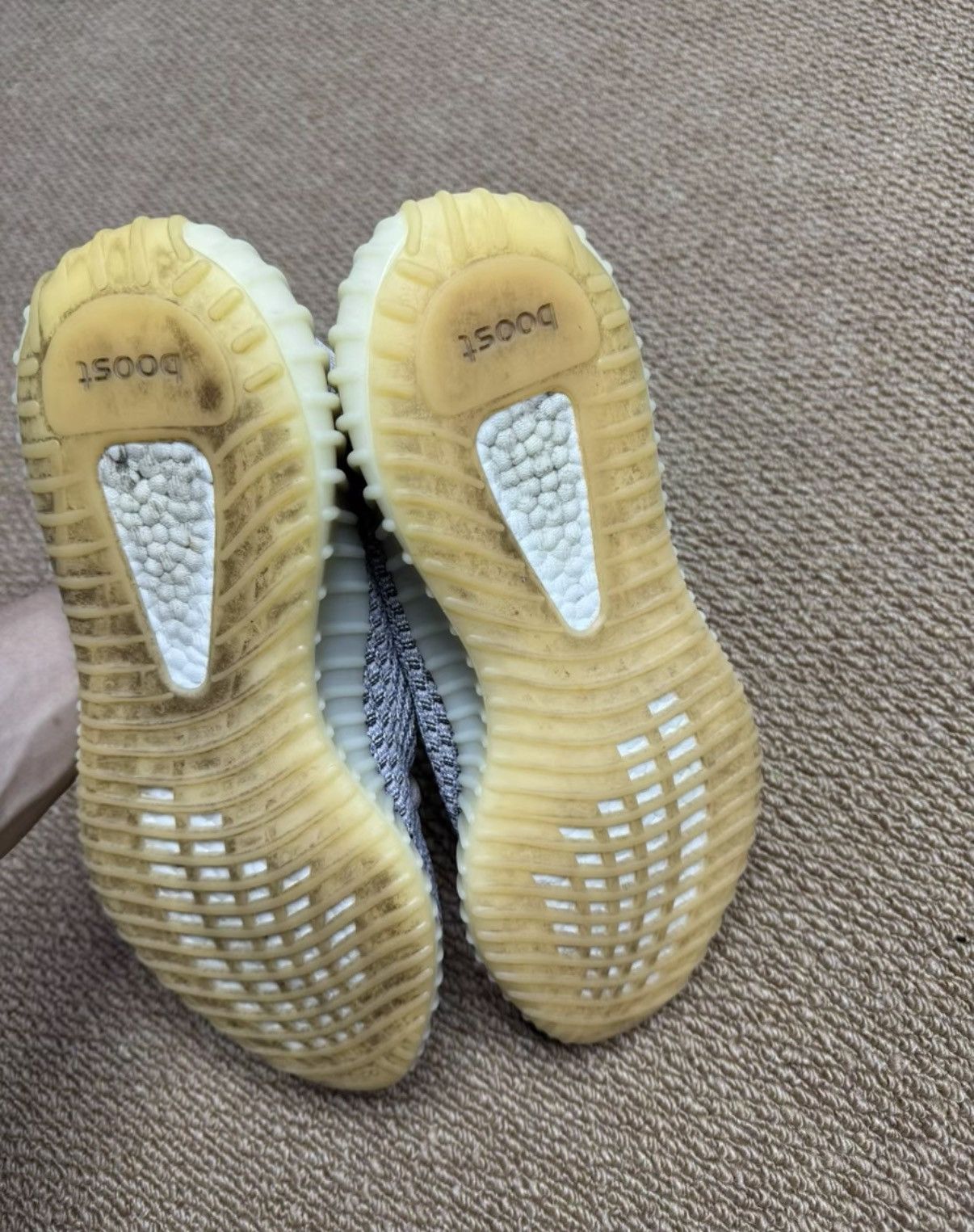 Adidas Adidas Yeezy 350 V2 Ash Pearl, Style Code GY7658 K37 Size US 9.5 / EU 42-43 - 3 Thumbnail