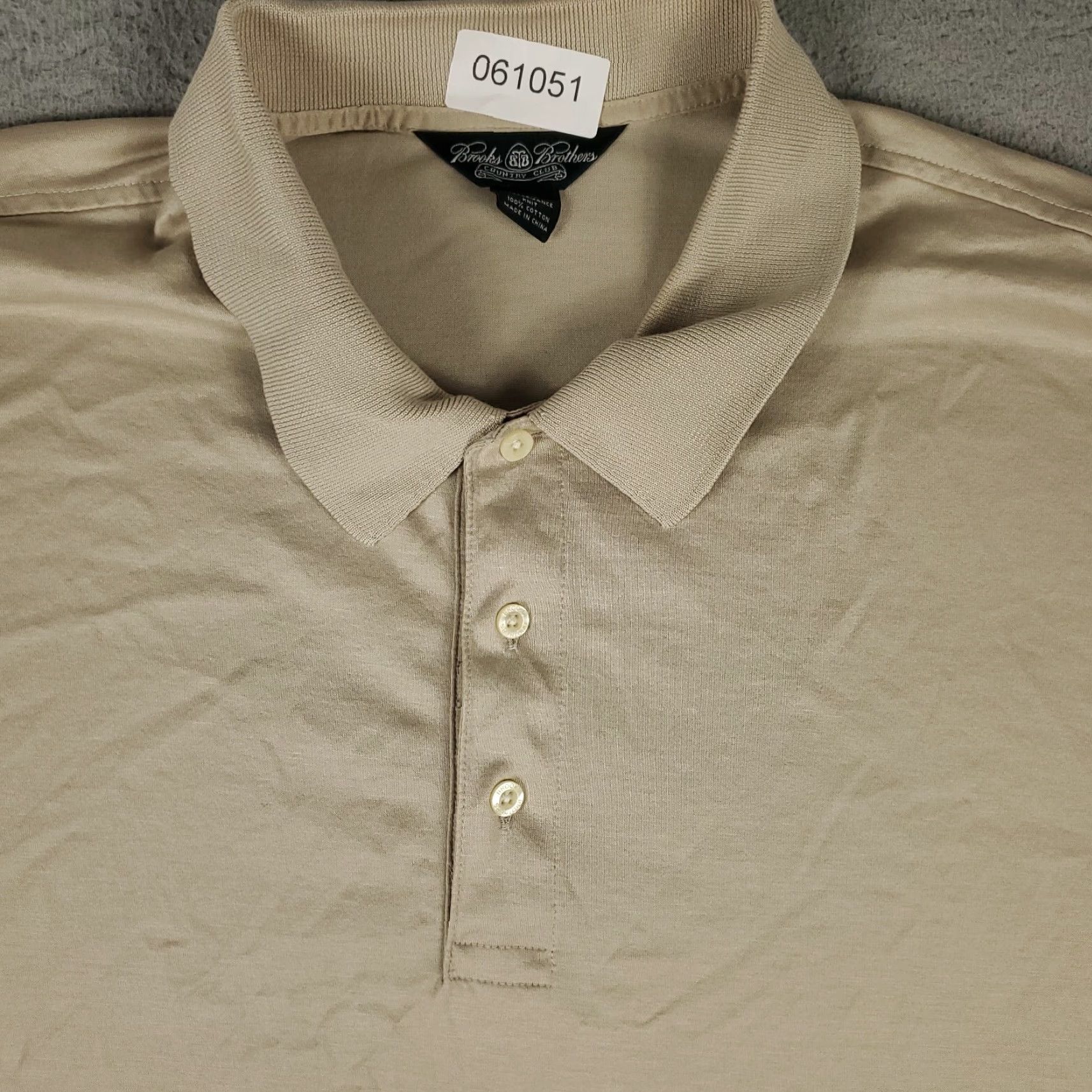 Brooks Brothers BROOKS BROTHERS Polo Shirt Mens Size 2XL Brown Short Sleeve Casual Button-Front Classic Polo Men 2XL Brown Vintage No Size US XXL / EU 58 / 5 - 3 Thumbnail