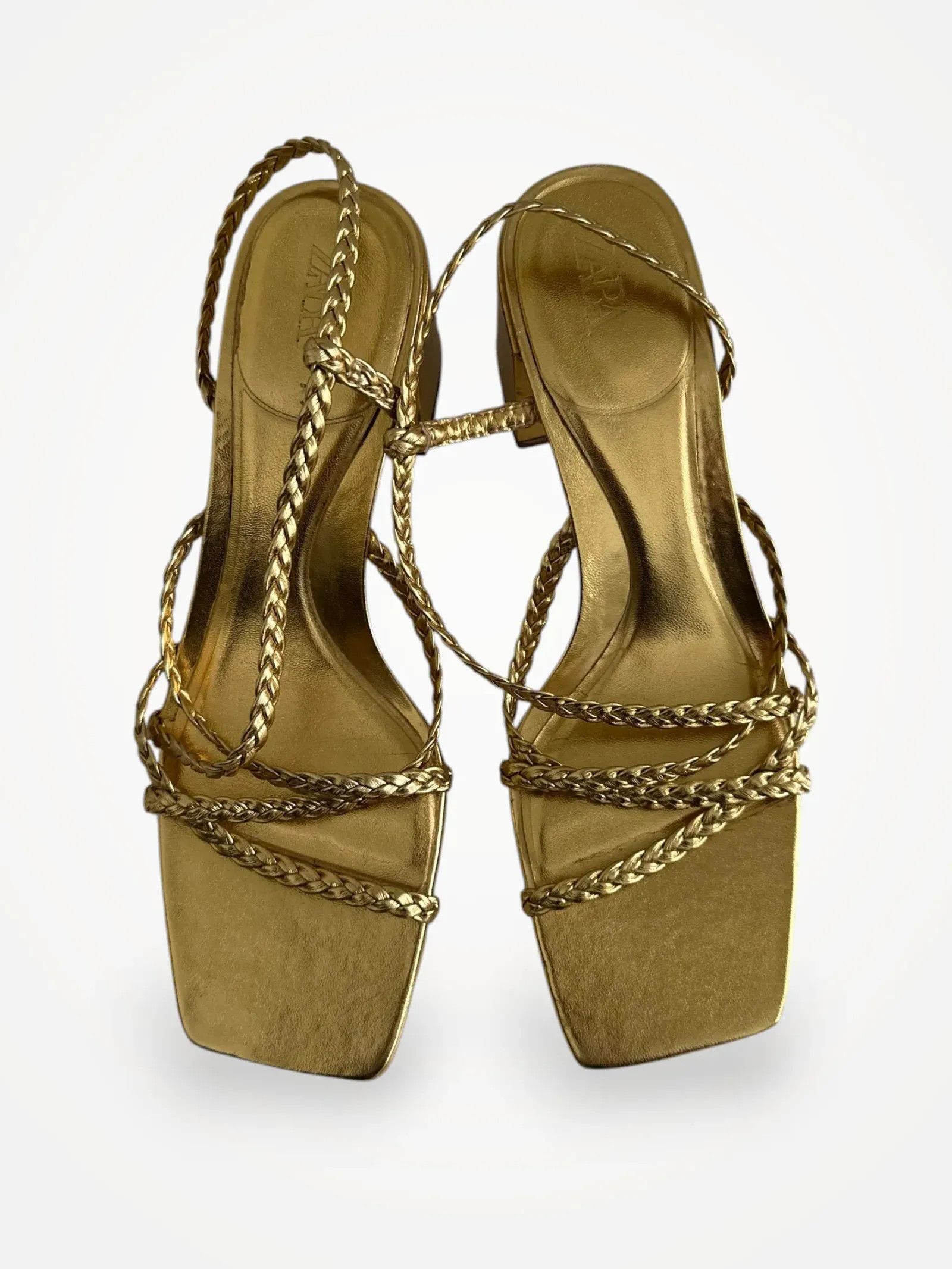 Zara Zara Sandals Size US 10 / IT 40 - 1 Thumbnail