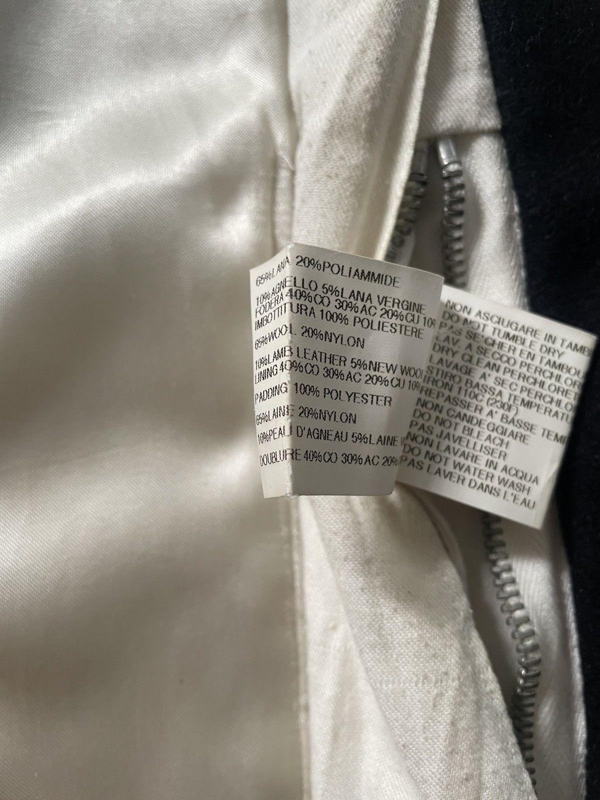 Rick Owens Rick Owens cotton shearling Geojacket Size US S / EU 44-46 / 1 - 6 Thumbnail