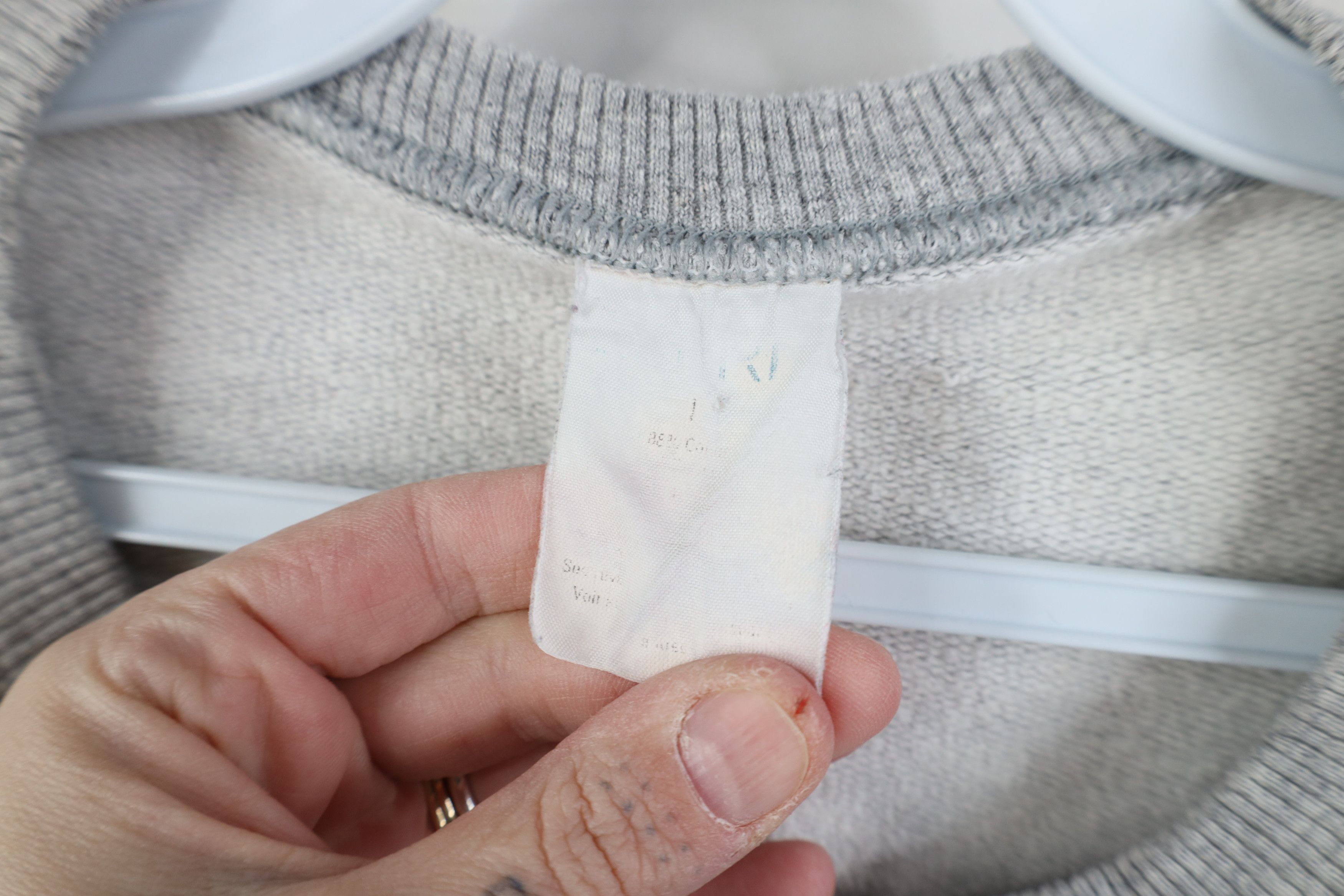 Esprit Vintage 90s Esprit Babydoll Fit Crewneck Sweatshirt Gray Size XL / US 12-14 / IT 48-50 - 9 Thumbnail