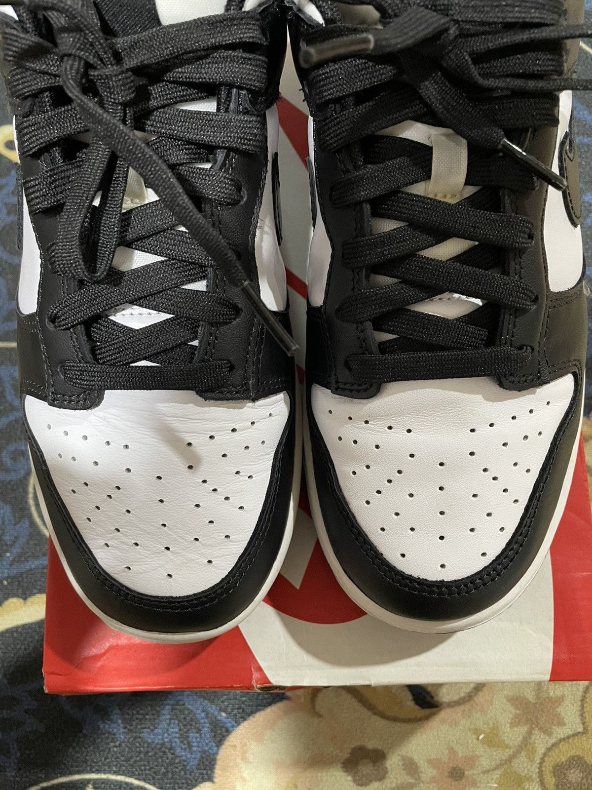 Nike Nike Dunk Low Retro ‘Panda’ Black White - Classic Size US 7 / EU 40 - 4 Thumbnail