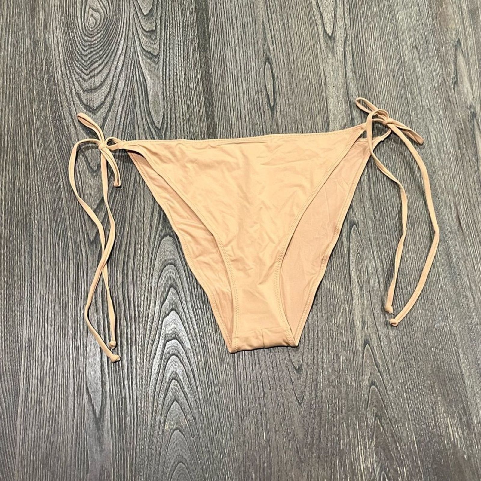 SKIMS NWT Skims Recycled Swim Low Rise Tie Bikini Bottom 4X Size ONE SIZE - 1 Thumbnail