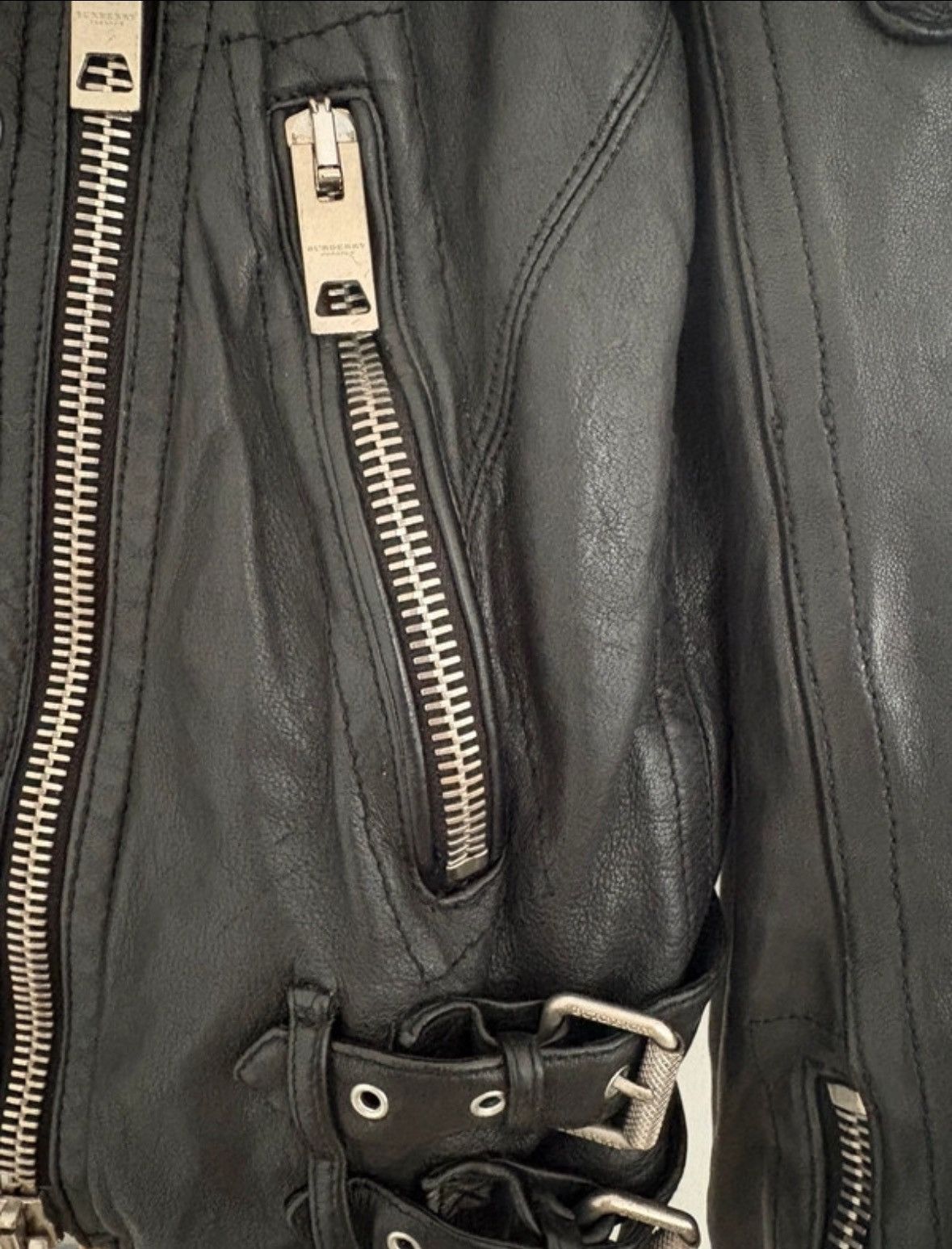 Burberry Prorsum RARE PRORSUM LEATHER BIKER JACKET Size M / US 6-8 / IT 42-44 - 7 Thumbnail