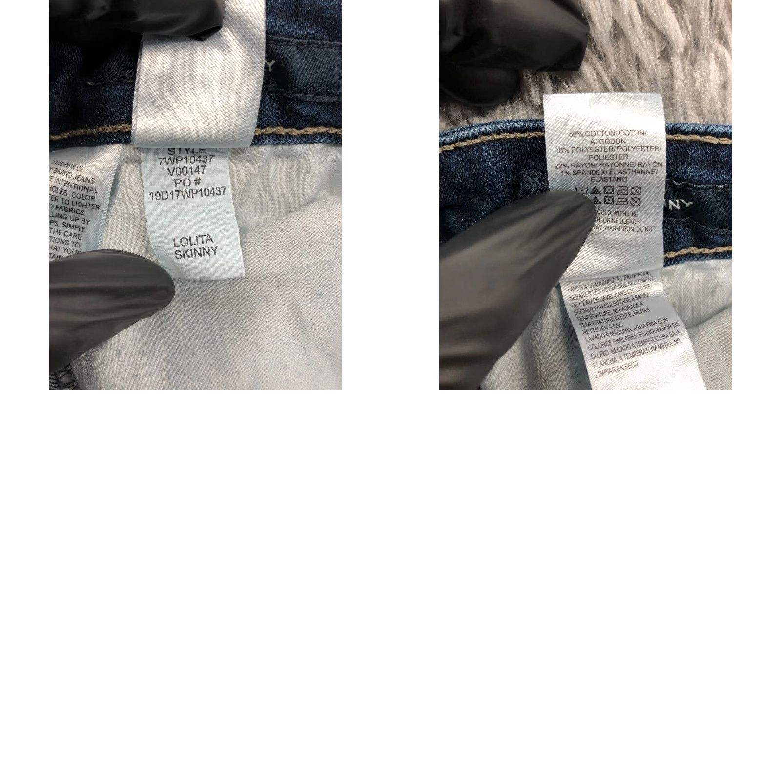 Lucky Brand Lucky Brand Lolita Skinny Jeans Size 0 Womens Mid Rise Dark Wash Blue Denim Skinny Jeans Women Slim Fit 5-Pocket Denim Blue Size 25" / US 0 / IT 36 - 9 Thumbnail