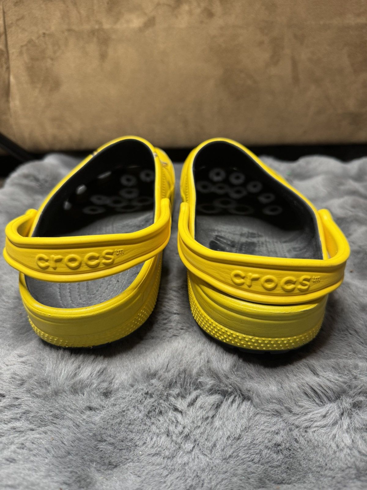 Crocs Crocs X Post Malone “Barbed Wire “ Croc Size US 15 / EU 48 - 3 Thumbnail