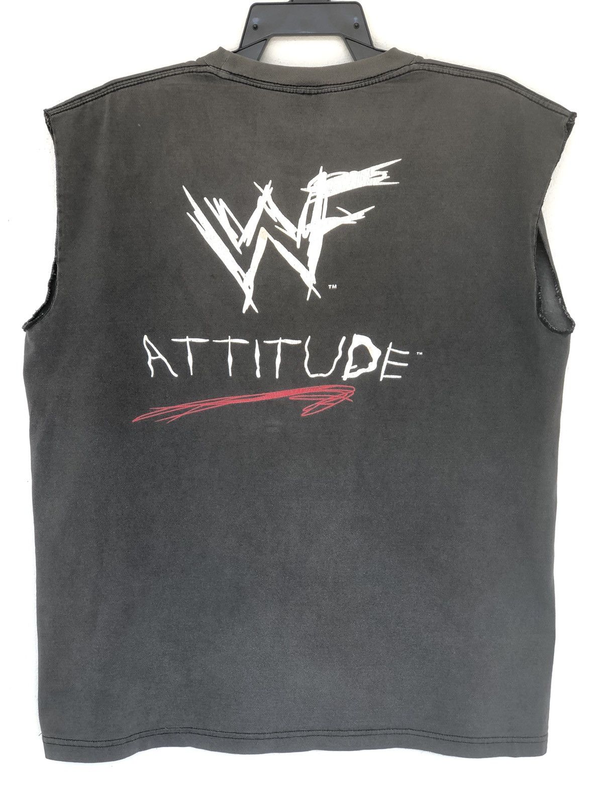 Vintage Vintage STONE COLD WWF Bootleg Wrestling Tee Size US L / EU 52-54 / 3 - 11 Thumbnail