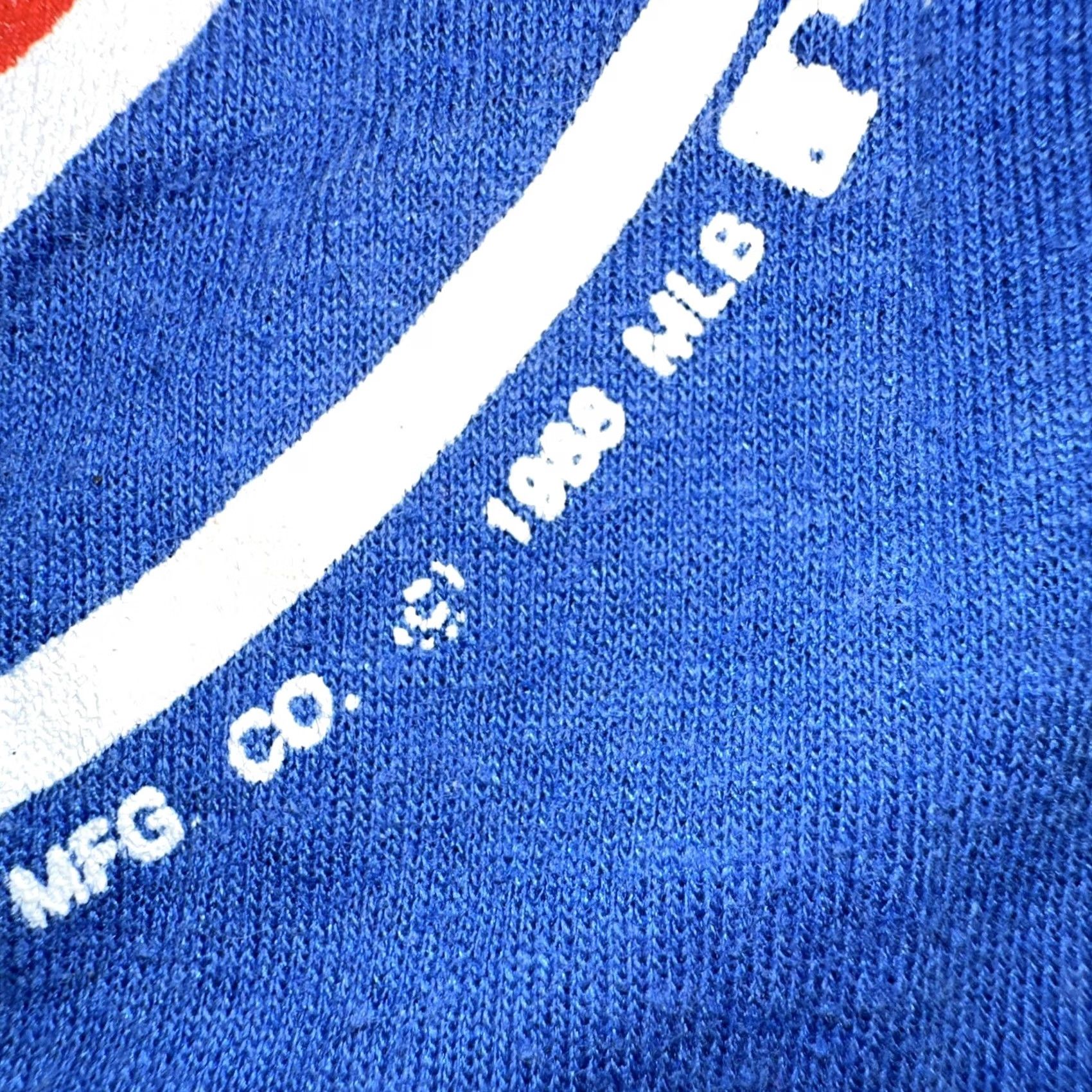 Vintage VINTAGE Screen Stars Men’s T-Shirt Cubs 1988 Blue M Silk Shirts Cubs Fans Mens Size US M / EU 48-50 / 2 - 3 Thumbnail
