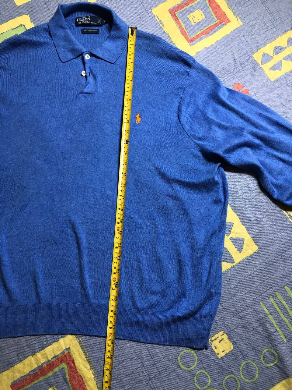 Polo Ralph Lauren Vintage Polo Ralph Lauren Long Sleeve Rugby Size US XXL / EU 58 / 5 - 10 Thumbnail