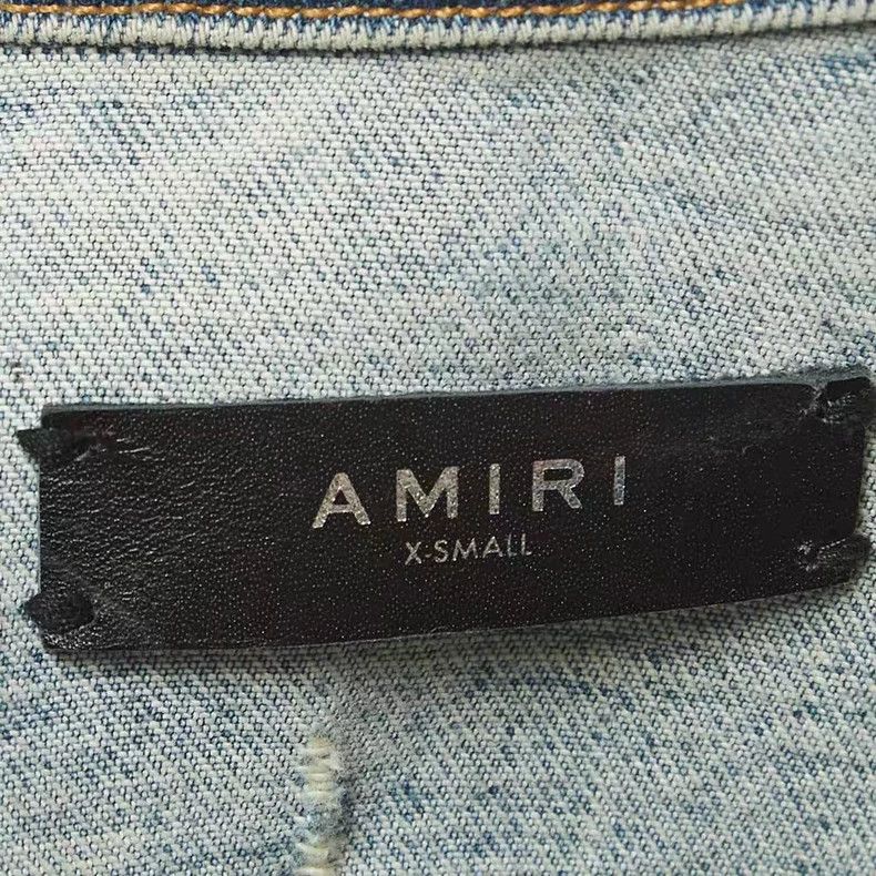 Amiri Amiri Jacksons back kill denim jacket Size US XS / EU 42 / 0 - 4 Thumbnail