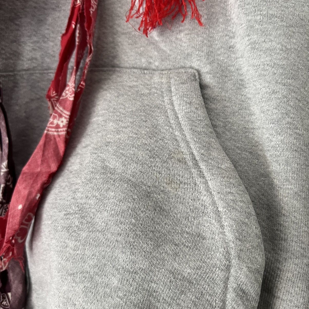 Palm Angels Big Skull Bandana Hoody in Grey Size US M / EU 48-50 / 2 - 3 Thumbnail