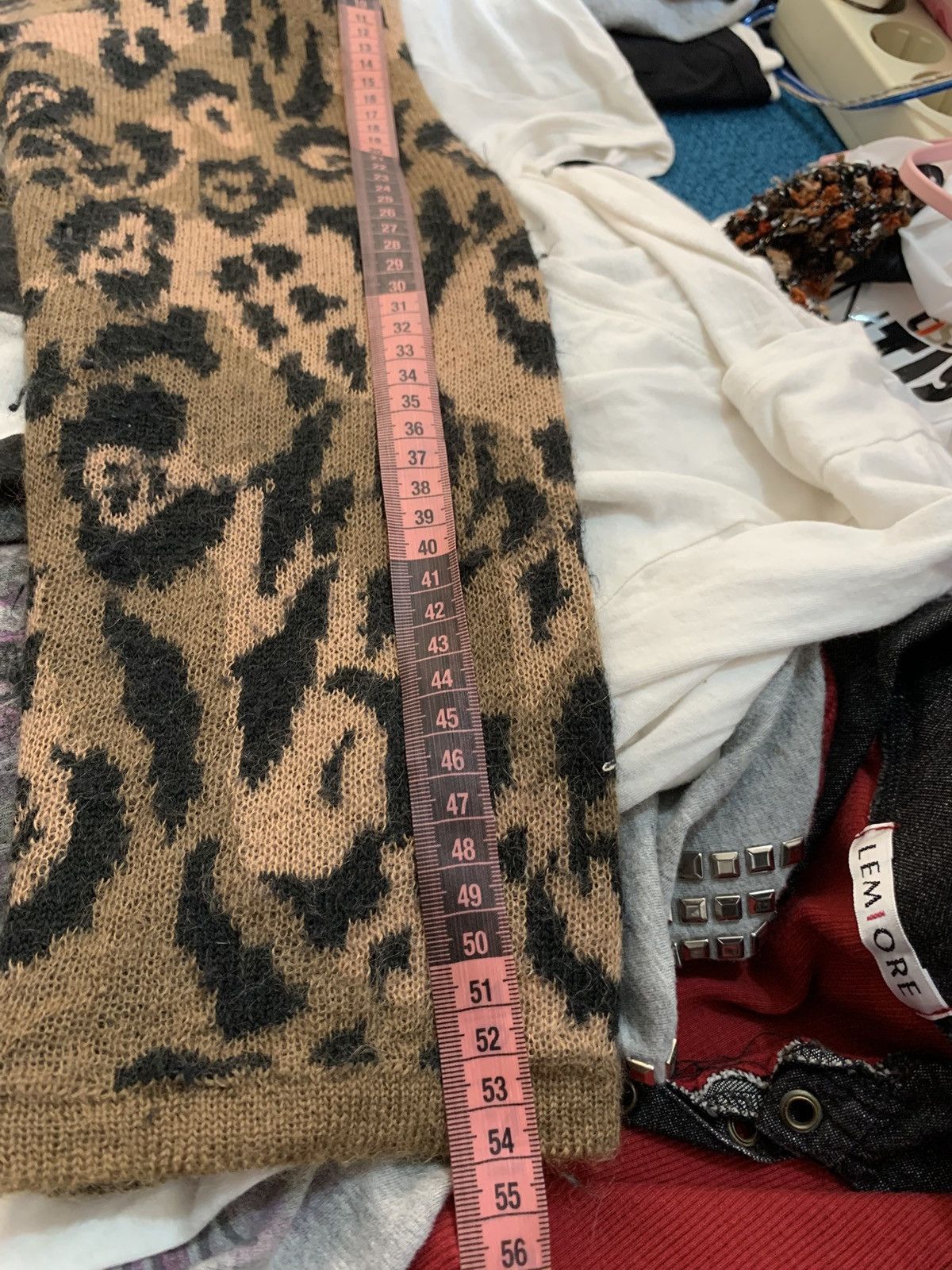 Japanese Brand × Vintage Vintage leopard Animal print Cardigan sweter Size L / US 10 / IT 46 - 6 Thumbnail