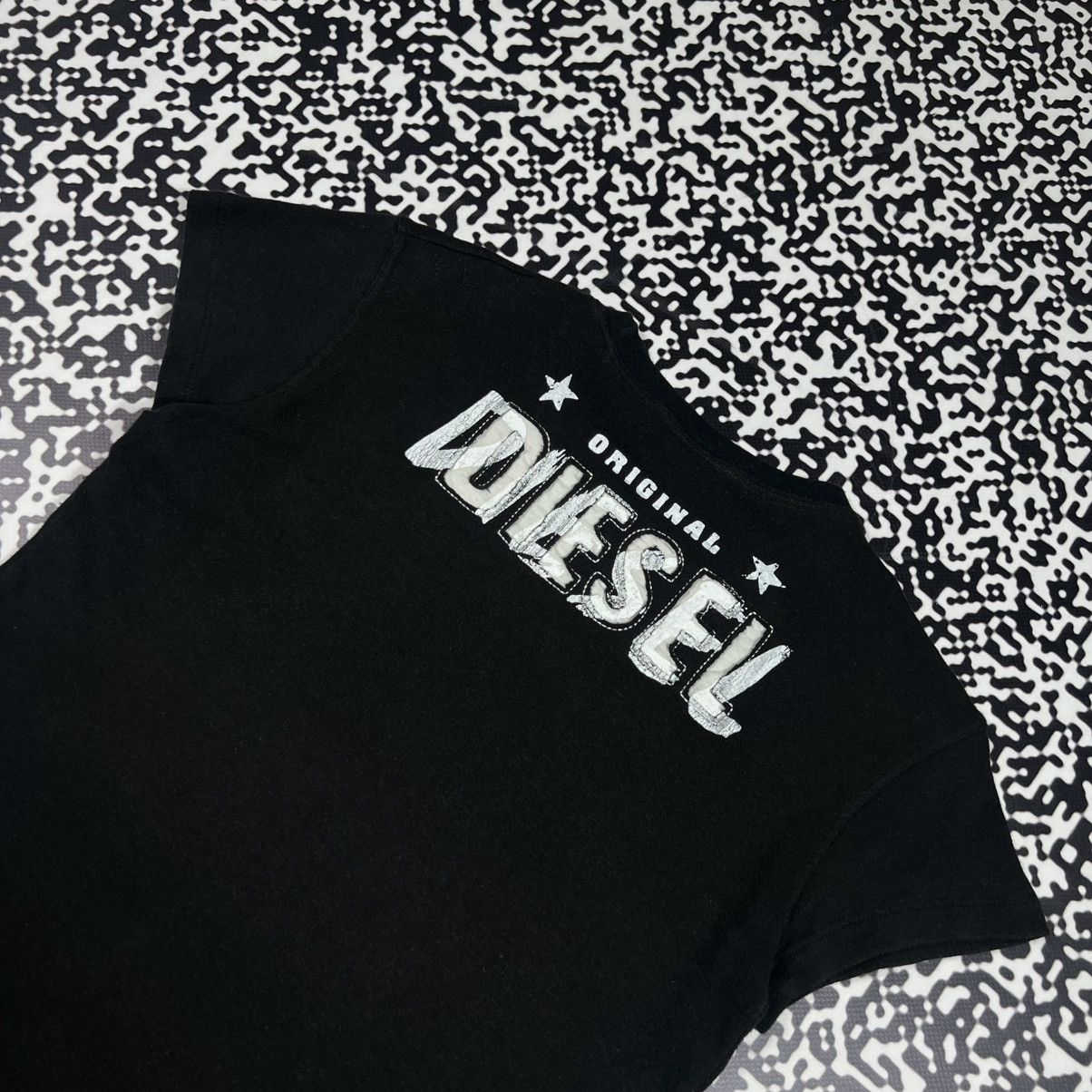 Diesel Vintage Y2K Diesel Japanese Style Big Logo Retro T-shirt Size L / US 10 / IT 46 - 5 Thumbnail