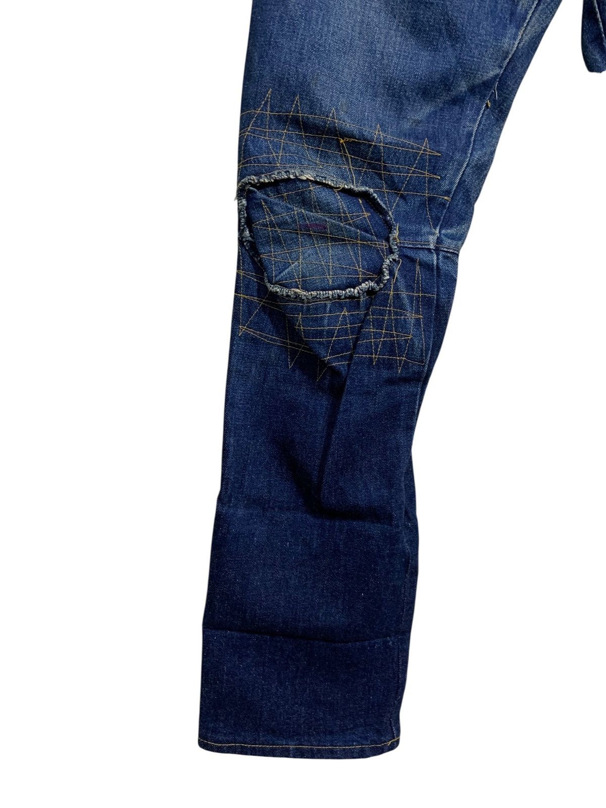 Christopher Nemeth 🔥RARE NEMETH 3D CUT SHASHIKO DENIM W32 Size US 32 / EU 48 - 8 Thumbnail