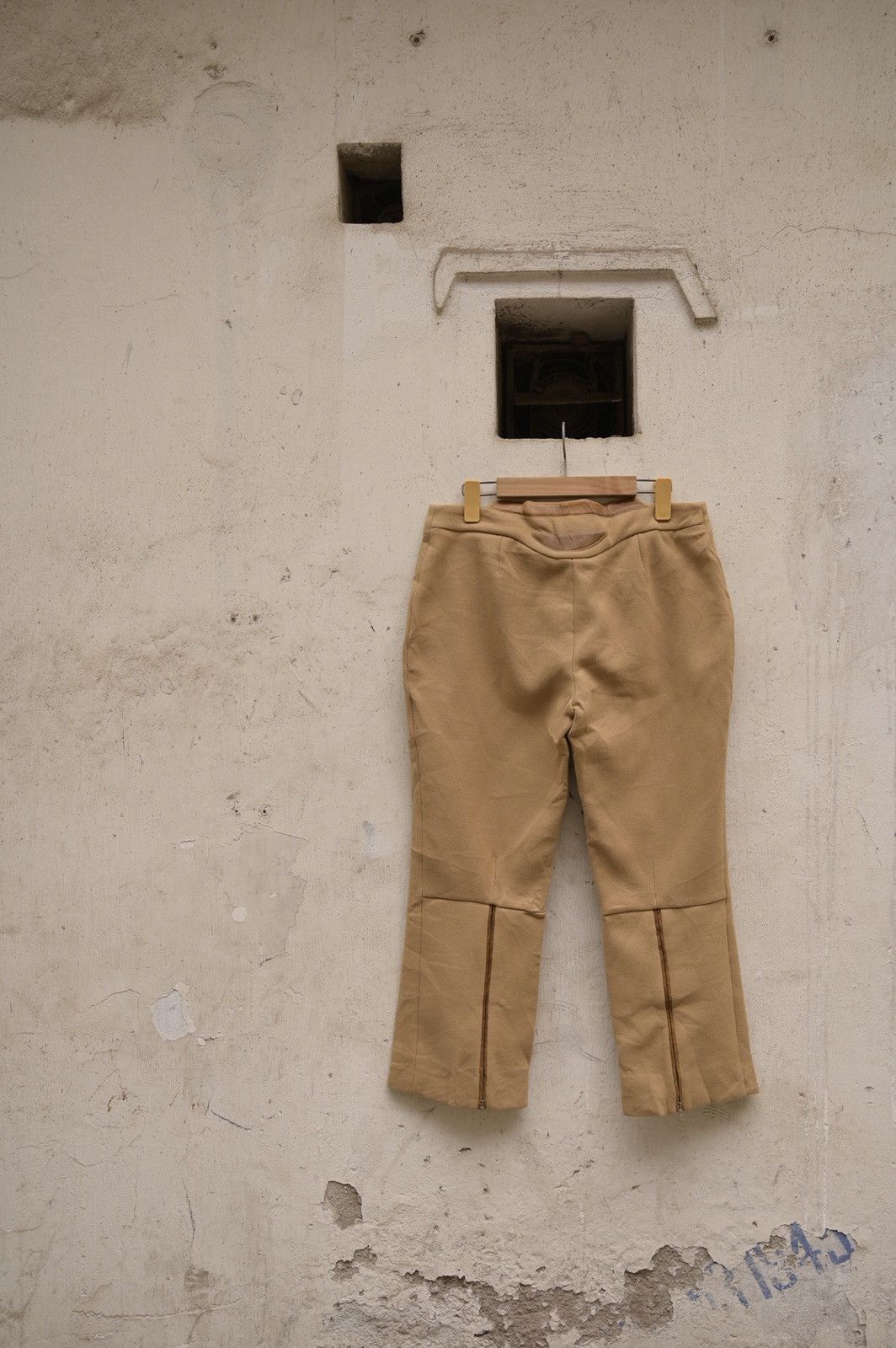 Prada Prada FW2000 technical motorbike wool cropped runway pant Size US 30 / EU 46 - 6 Thumbnail