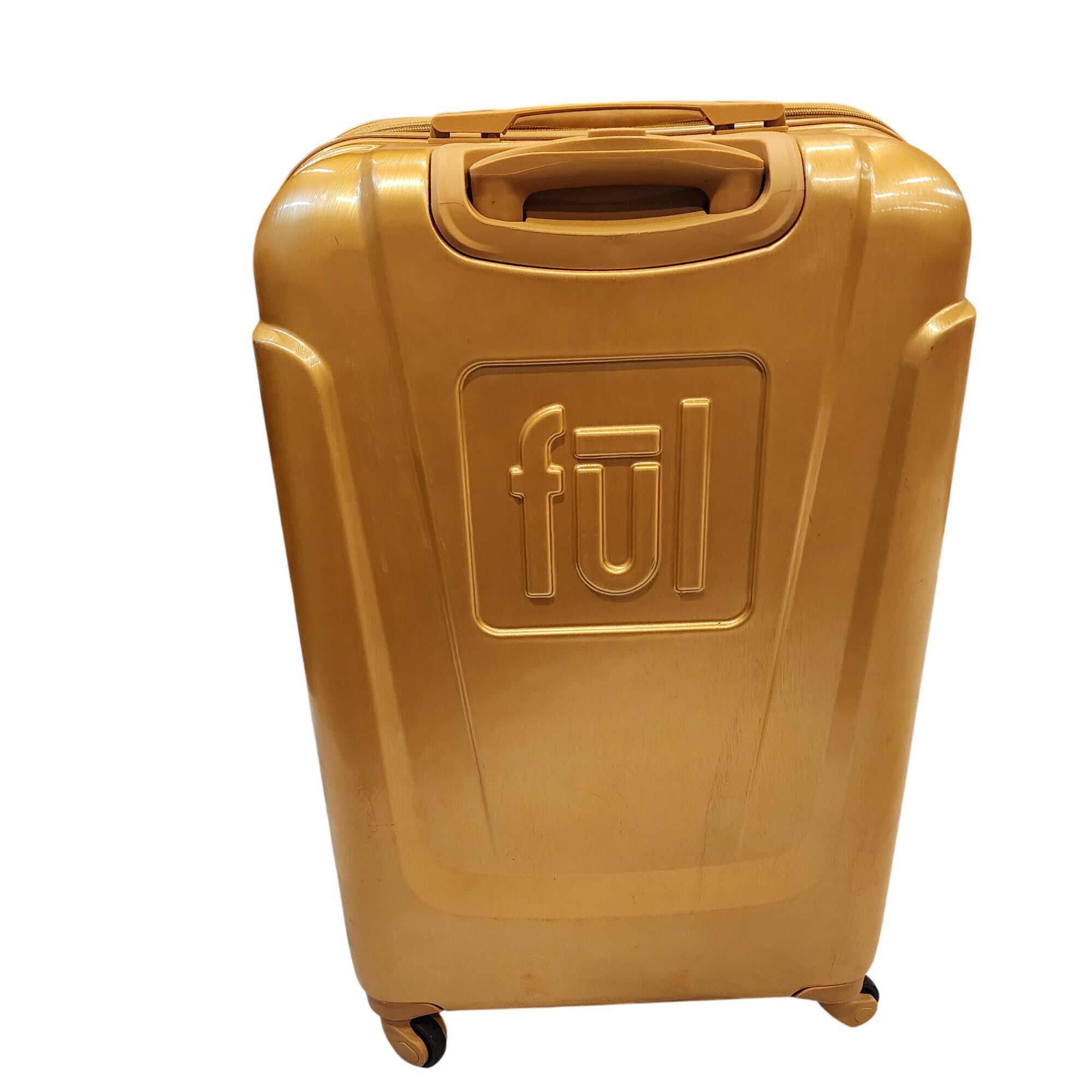 Disney Minnie Mouse Gold Suitcases 25" 4 Wheeled Spin 360 Textured Size ONE SIZE - 4 Thumbnail