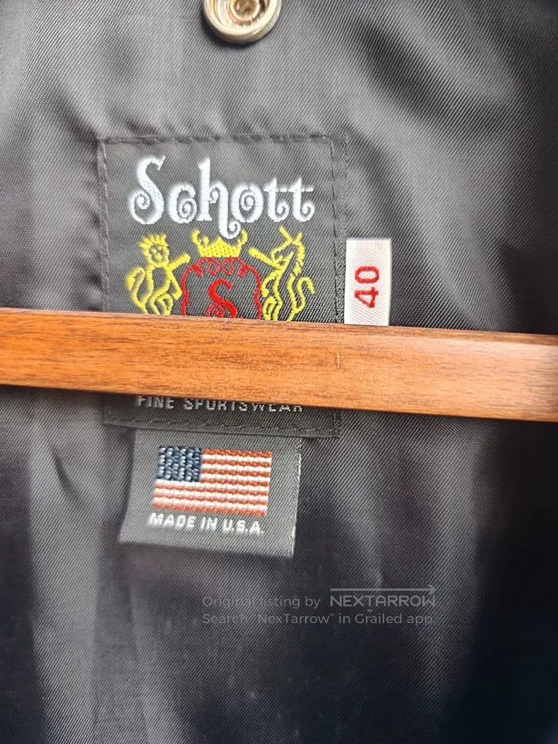 Schott Schott Sheepskin biker jacket Size US L / EU 52-54 / 3 - 2 Thumbnail