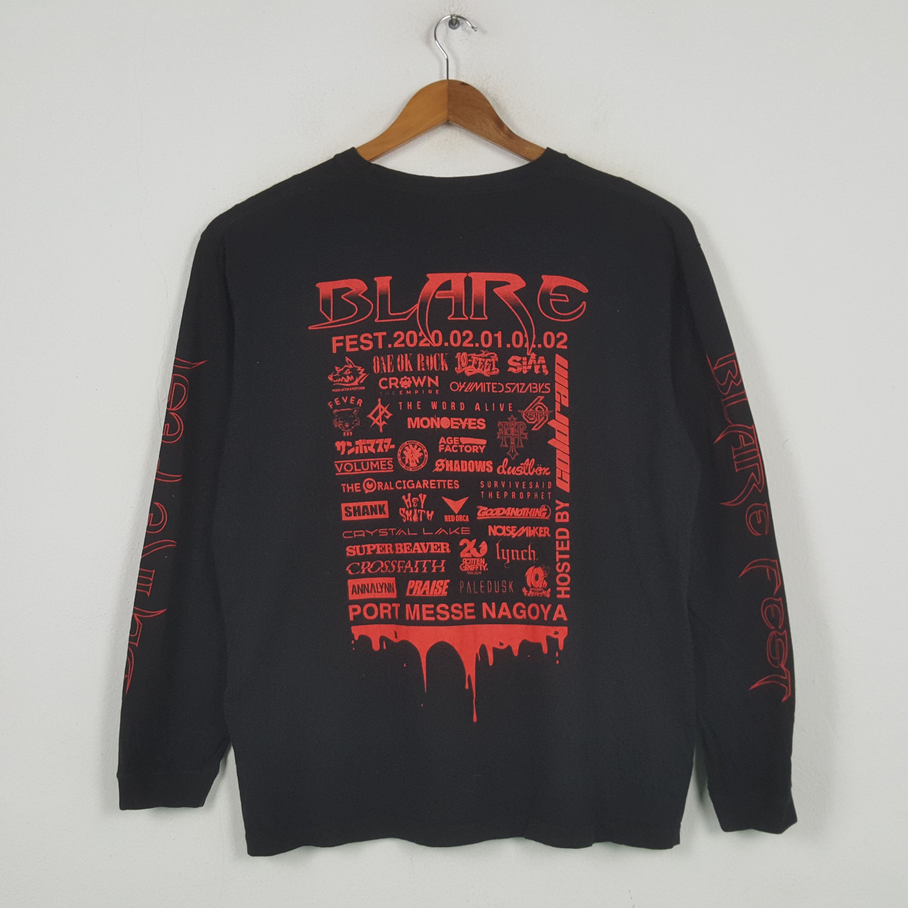 Band Tees Vintage BLARE FEST Japanese Music Festival T-shirt 31 Size US XL / EU 56 / 4 - 1 Thumbnail