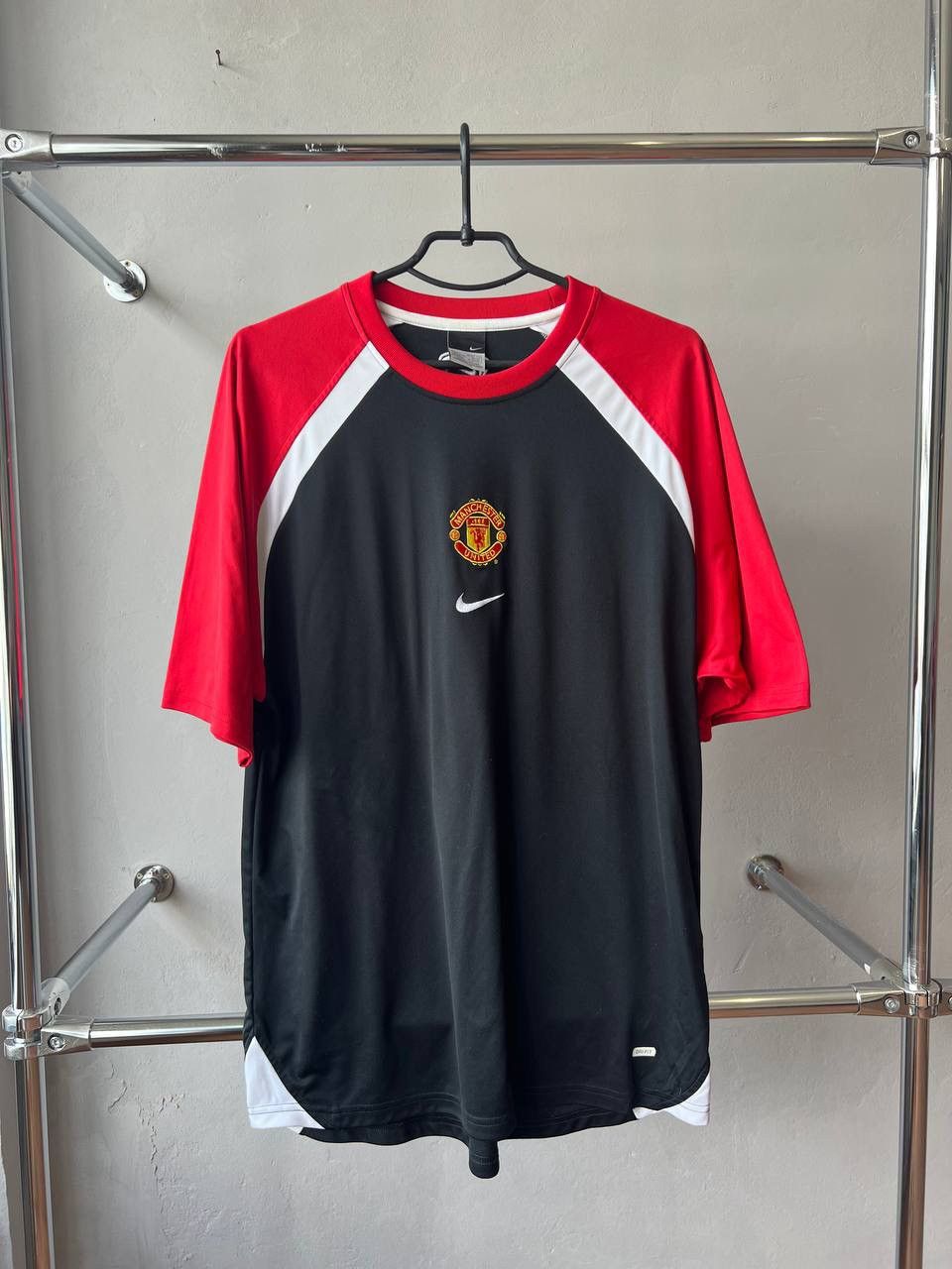 Vintage 2008 MANCHESTER UNITED TRAINING SOCCER JERSEY FOOTBALL SHIRT Size US L / EU 52-54 / 3 - 2 Thumbnail