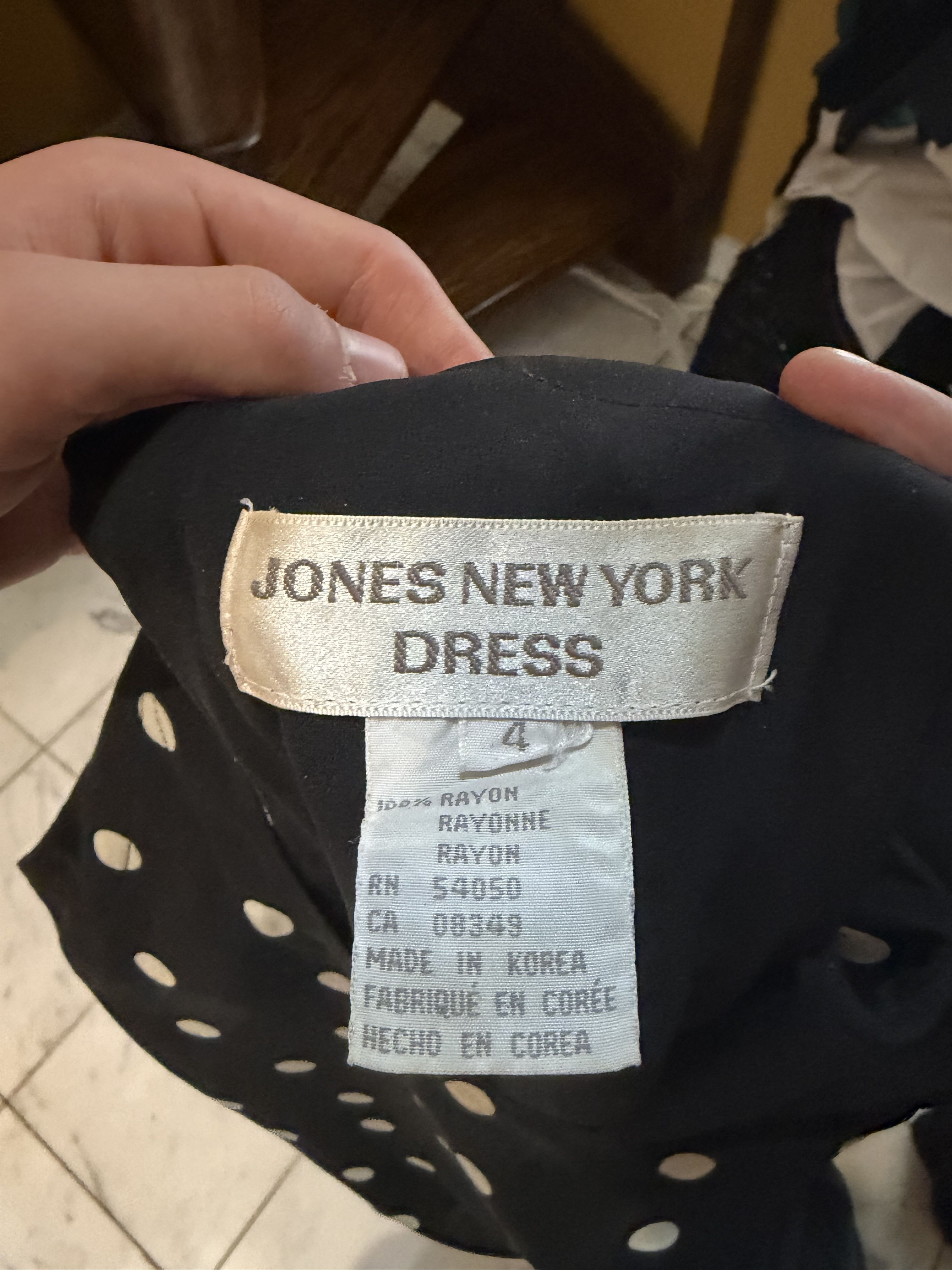 Jones New York Black and white polkadot Jones New York Dress Size S / US 4 / IT 40 - 2 Thumbnail