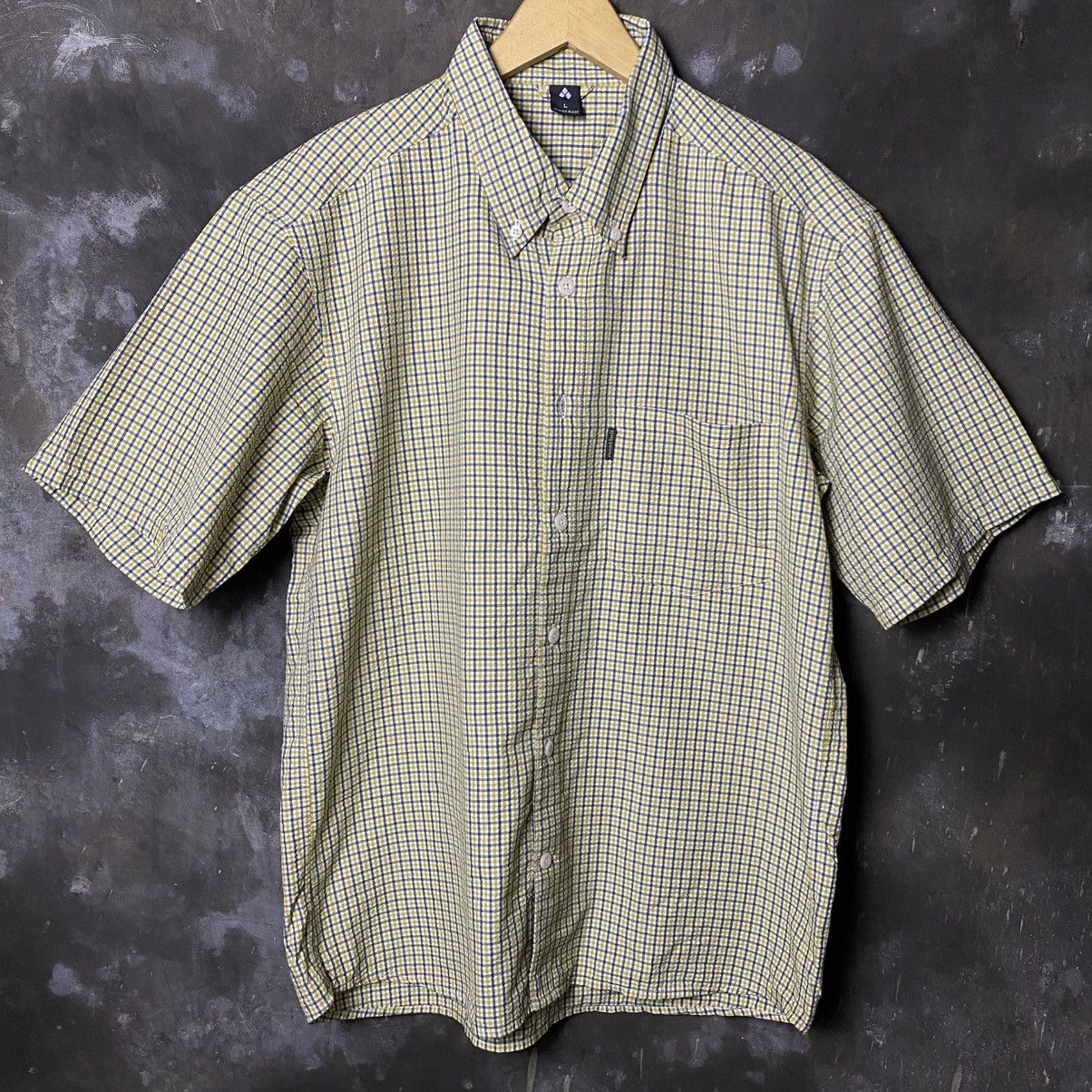 Japanese Brand × Montbell vintage montbell plaid button shirt s/s Size US L / EU 52-54 / 3 - 1 Thumbnail