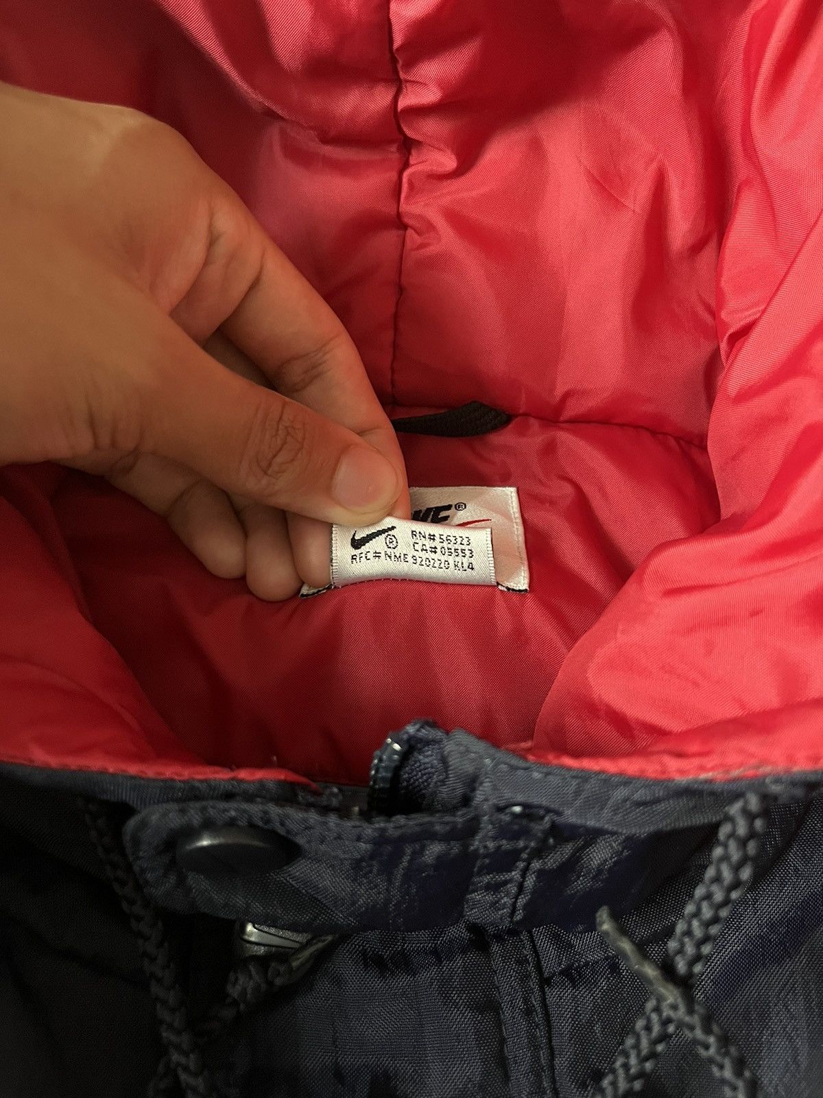 Nike Vintage 90s Nike Parka Cold Coat Jacket with Hoodie Size US S / EU 44-46 / 1 - 6 Thumbnail